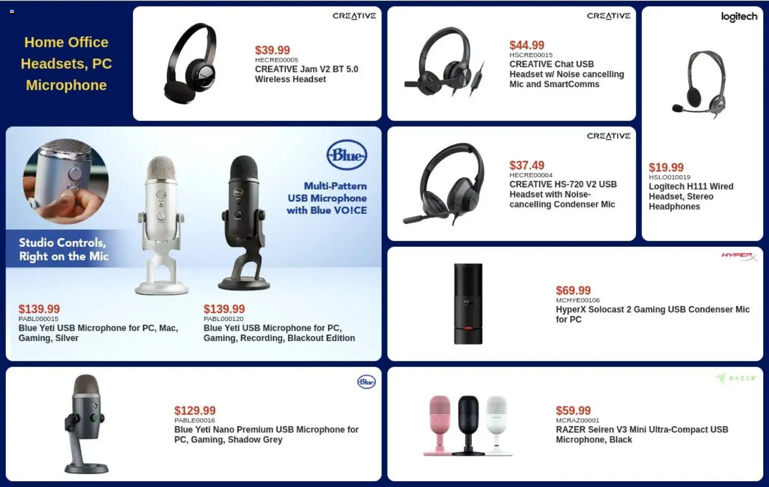 Canada Computers flyer valid from 15.05.2026 | Page: 14 | Products: PC, Headphones, Microphone
