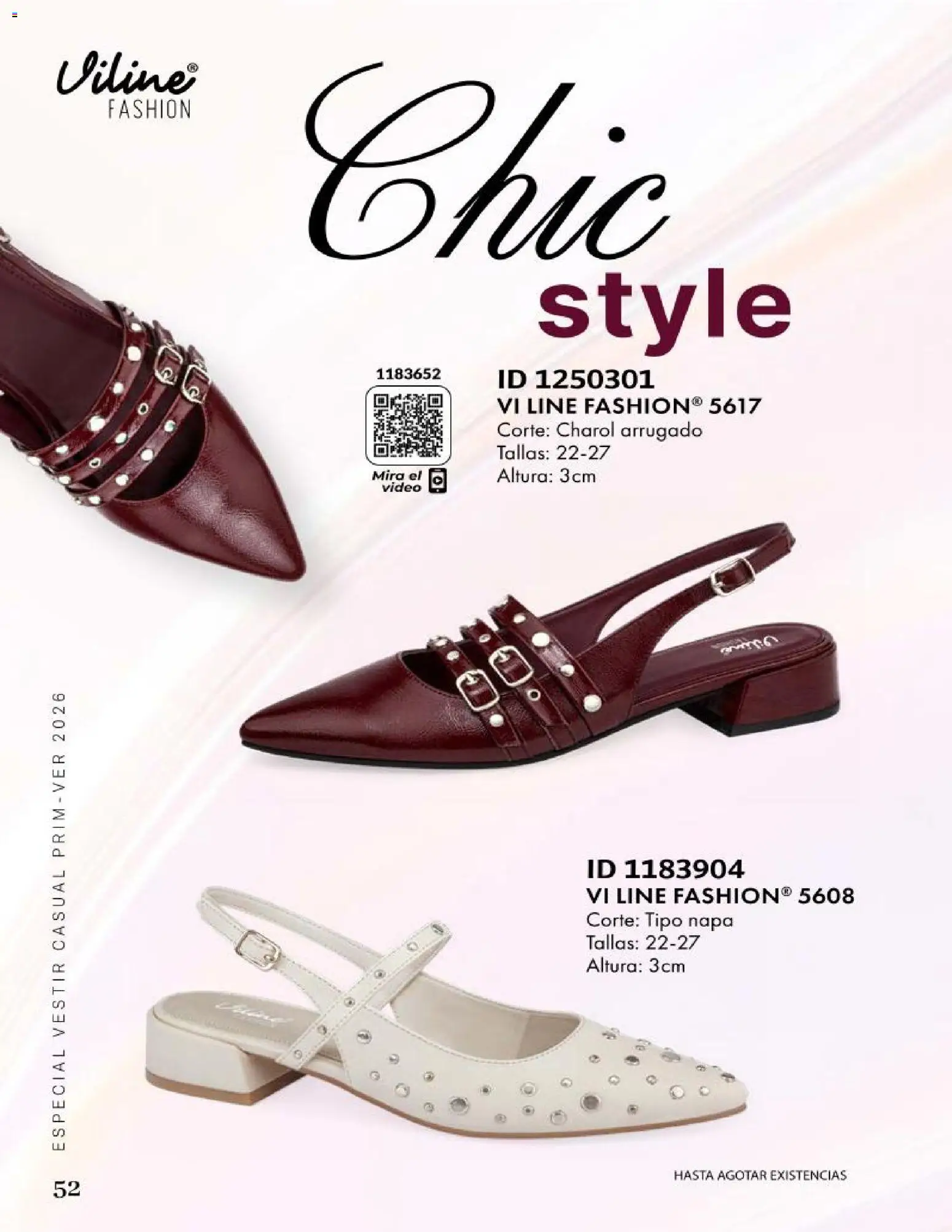 Nuevas ofertas de Price Shoes válidas en toda la República Mexicana desde el 09.05.2026. ¡Encuentra las mejores ofertas en Price Shoes catálogo Especial Vestir! | Página: 52 | Productos: Video