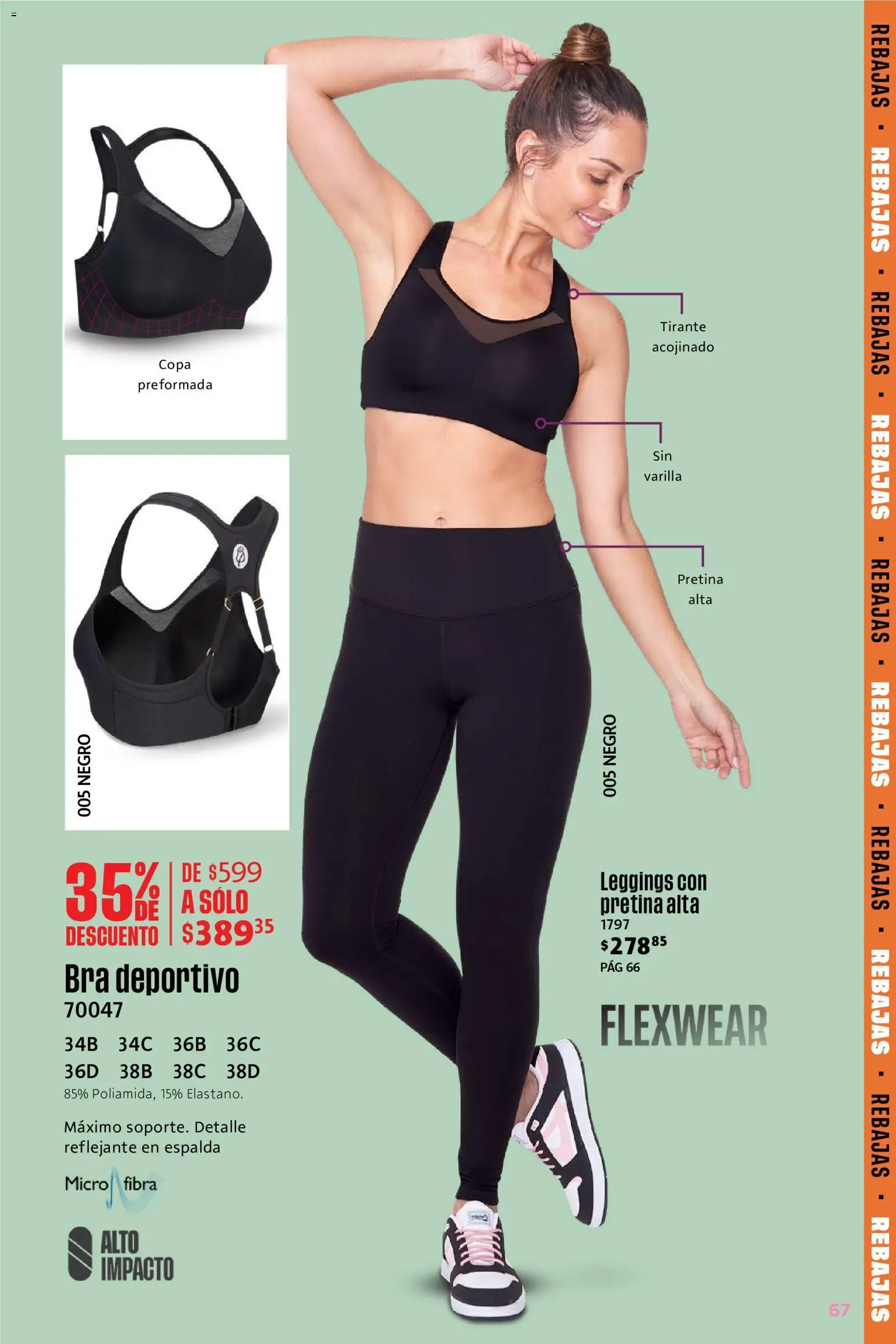 Nuevas ofertas de Ilusión válidas en toda la República Mexicana desde el 01.06.2026. ¡Encuentra las mejores ofertas en Ilusión catálogo Rebajas de Verano! | Página: 67 | Productos: Leggings