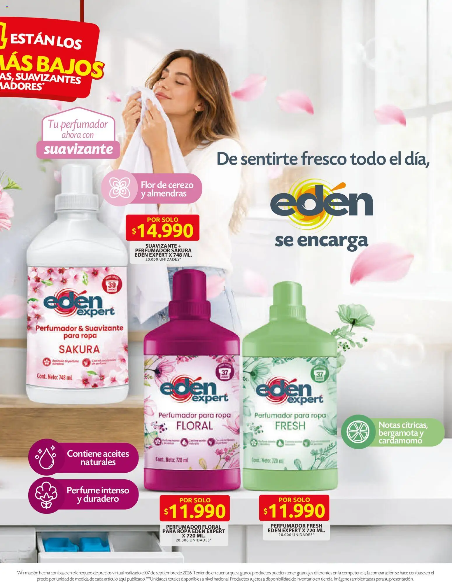 Ara revista - valida desde el 17/09/2026 | Página: 7 | Productos: Almendras, Cardamomo, Suavizante, Ropa