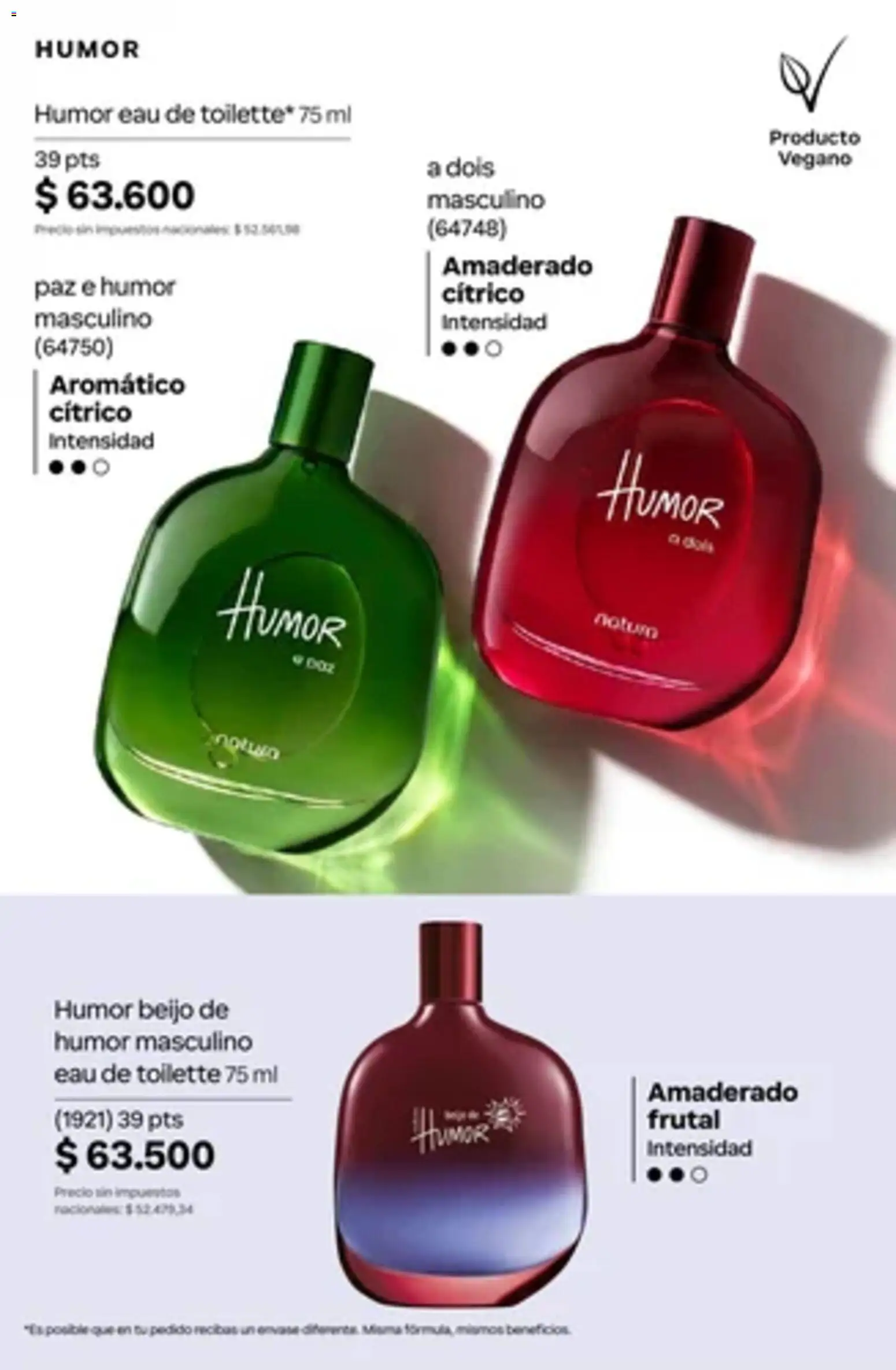 Catálogo Natura Ciclo 14 │ válido desde el 01/10/2026 | Página: 103 | Productos: Eau de toilette