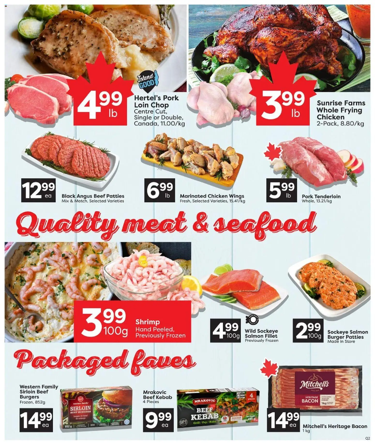 Quality Foods flyer valid from Jun 25, 2026 | Page: 5 | Products: Chicken wings, Grill, Chicken, Pork