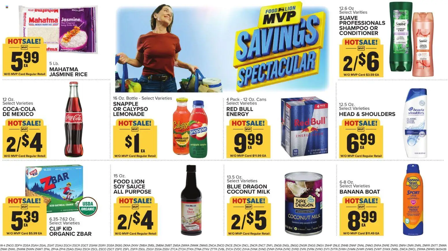 Food Lion Weekly Ad - valid from 06/24/2026 | Page: 17 | Products: Conditioner, Rice, Sauce, Peach