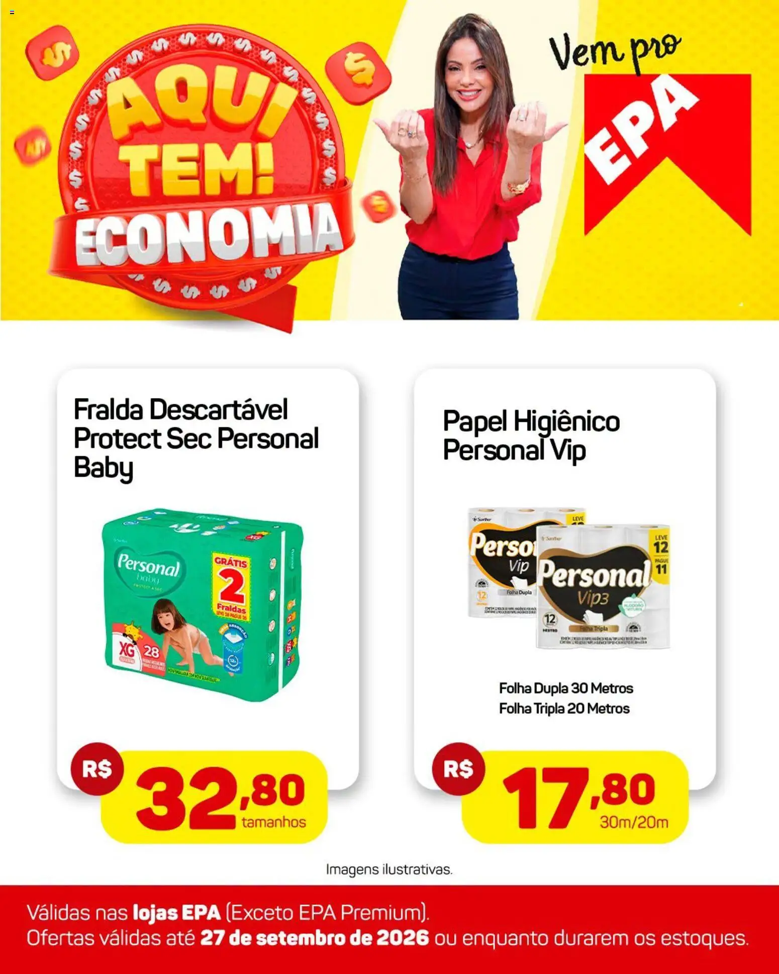 EPA Folheto - válido de 21/09/2026 | Página: 4 | Produtos: Fraldas, Papel higiênico