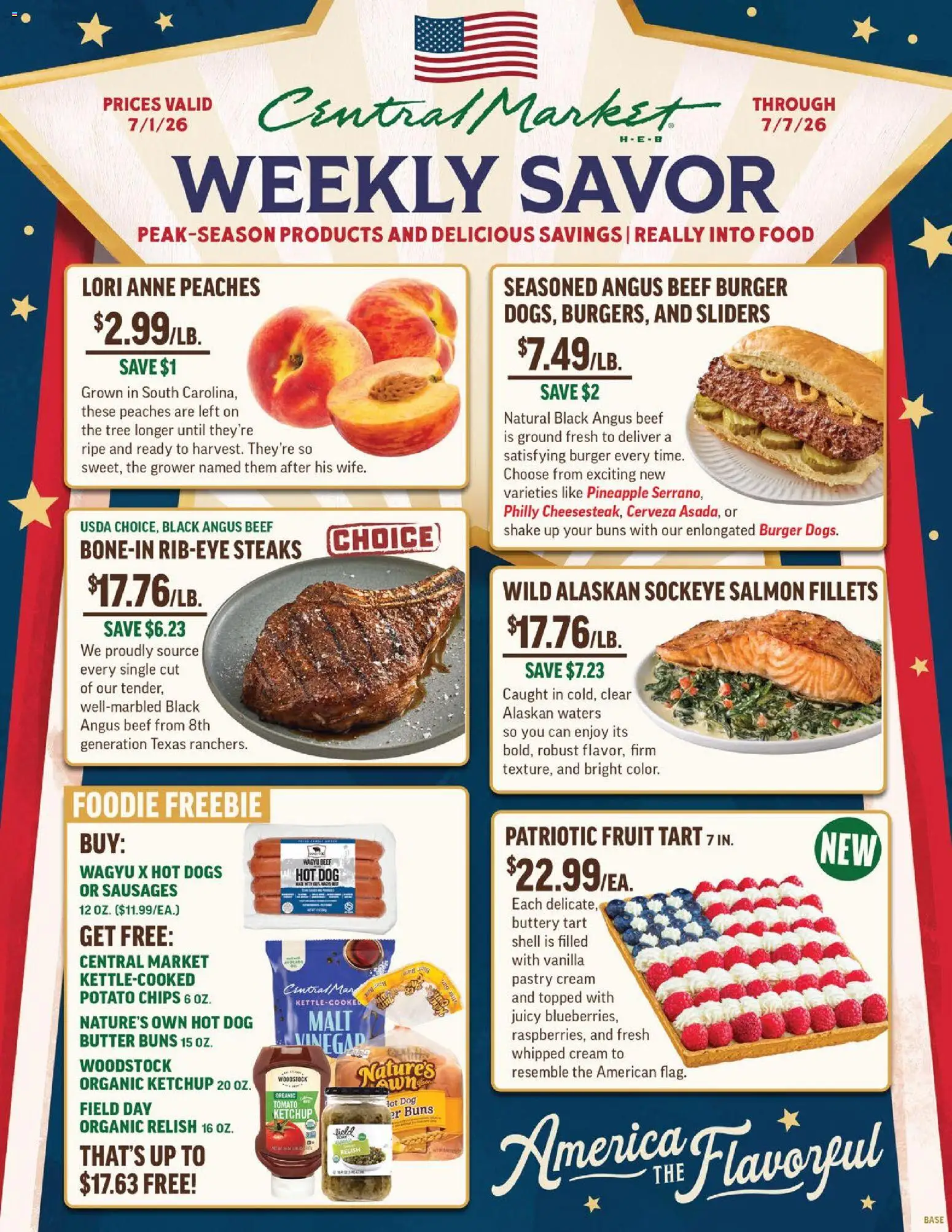 Central Market Weekly Ad - valid from 07/01/2026 | Page: 1