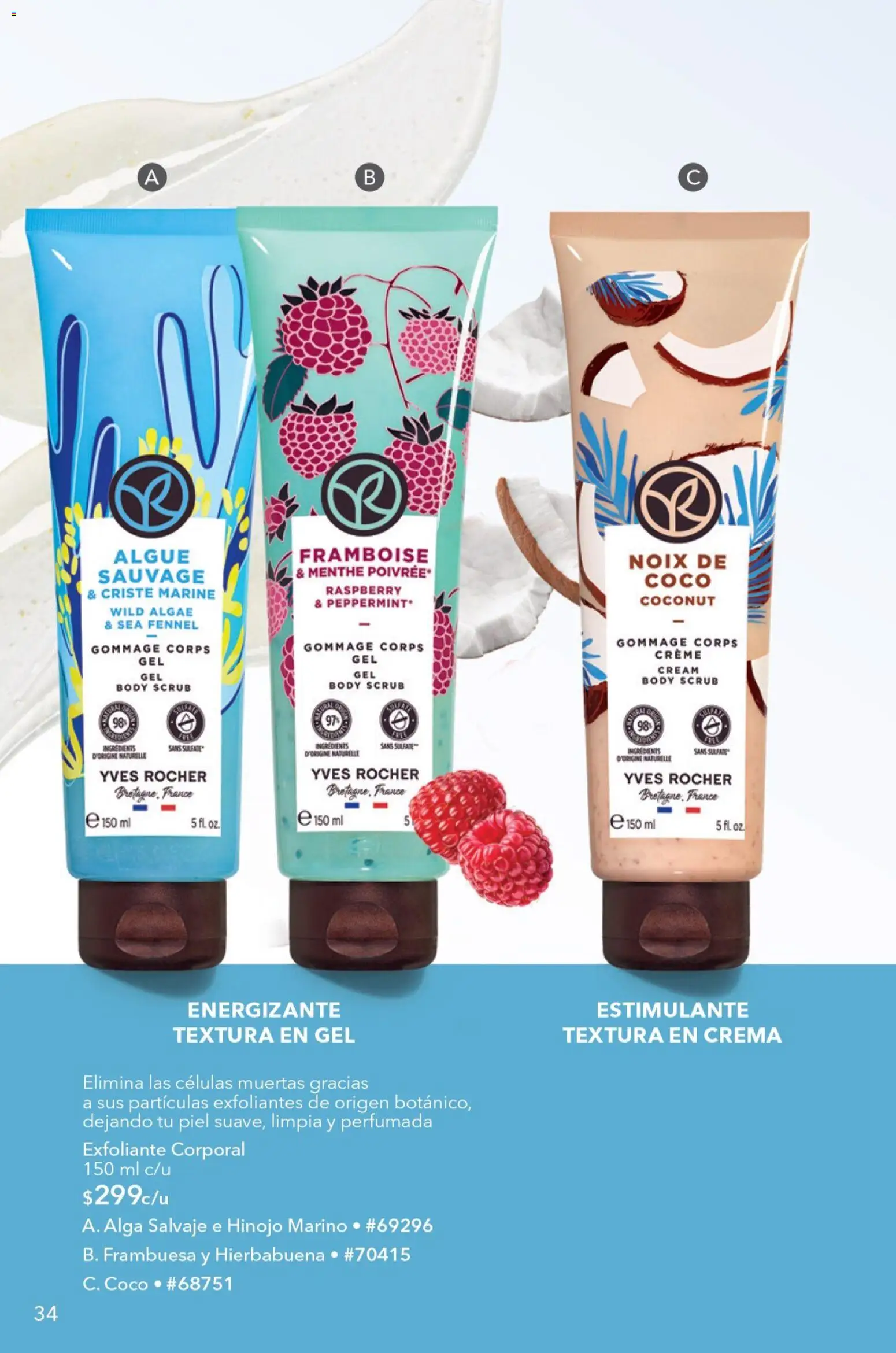 Nuevas ofertas de Yves Rocher válidas en toda la República Mexicana desde el 23.06.2026. ¡Encuentra las mejores ofertas en Yves Rocher campaña 9 2026! | Página: 36