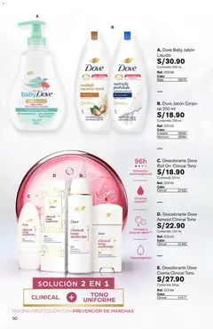 Vista previa de folleto Leonisa - Aliados Celebra A Mamá de la Leonisa válido desde 27.04.2026 | Página: 50 | Productos: Jabón, Desodorante, Antitranspirante, Crema