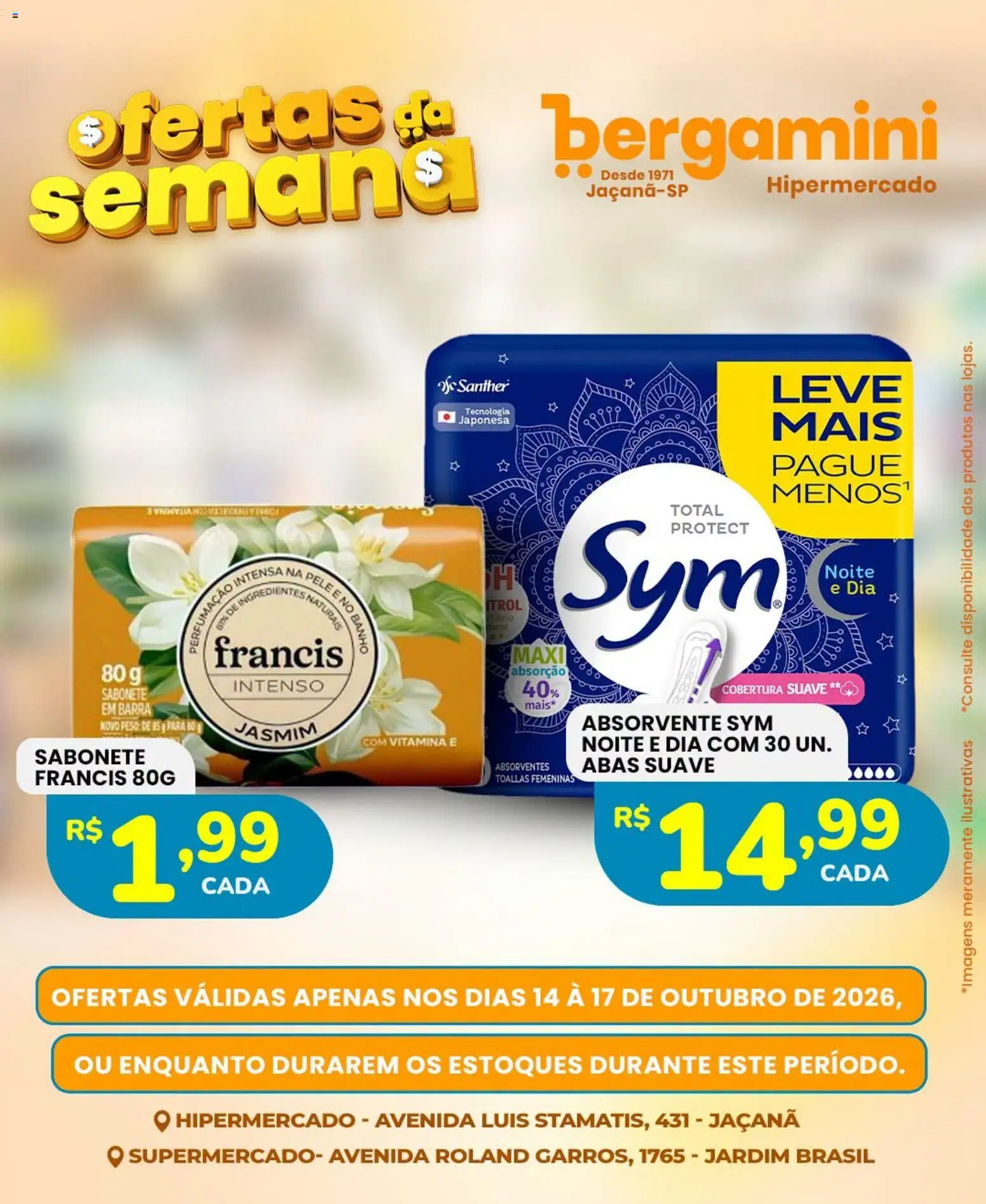 Supermercado Bergamini Folheto - válido de 14/10/2026 | Página: 9