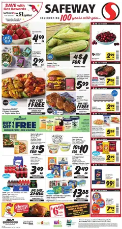 Preview of Safeway weekly ads valid from 07/15/2026