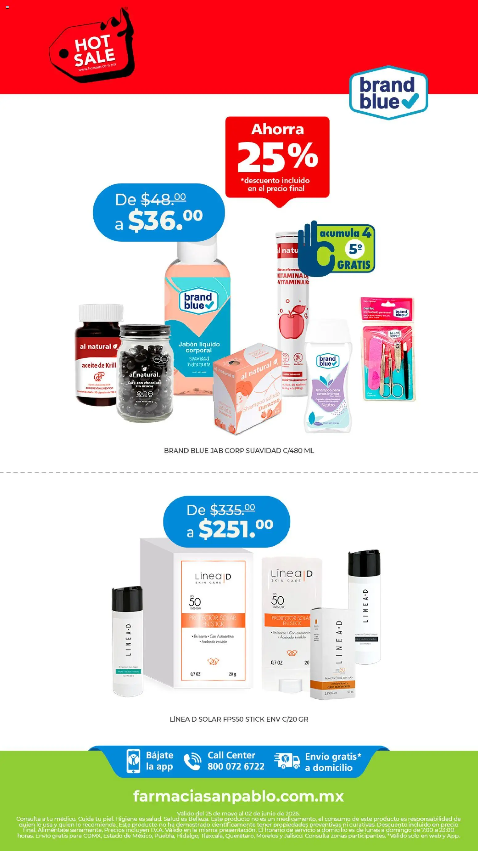¡El último » catálogo de Farmacia San Pablo para Junio « está aquí! Descubre las SUPER OFERTAS. | México