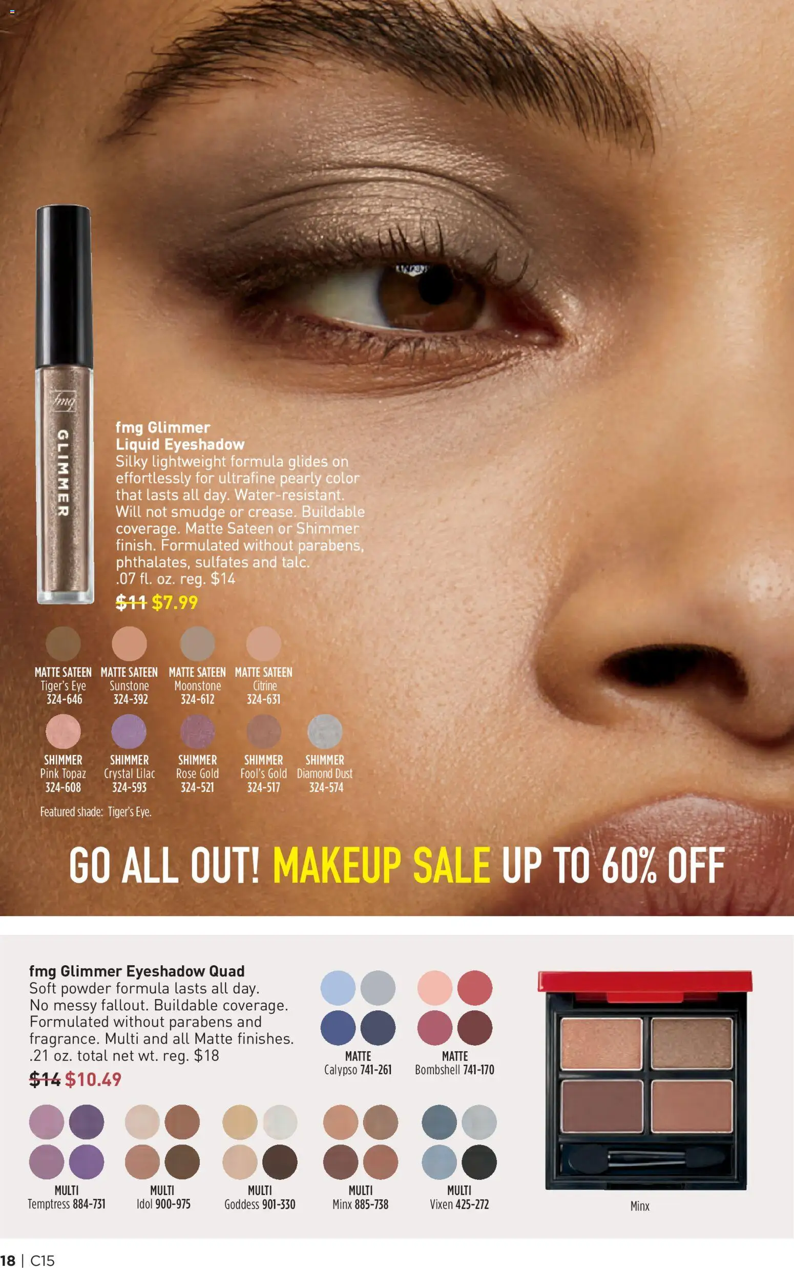 Avon Brochure - valid from 07/15/2026 | Page: 18 | Products: Powder, Eyeshadow