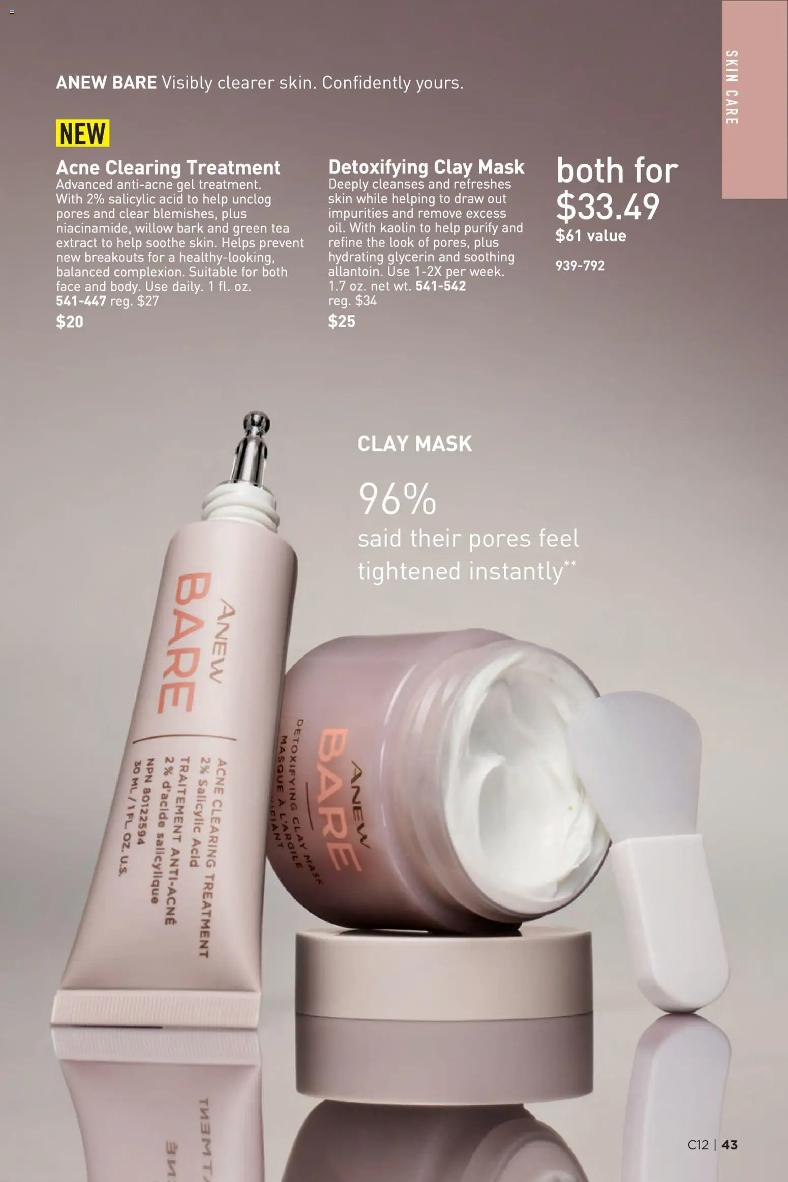 Avon Brochure - valid from 03.06.2026 | Page: 43 | Products: Green Tea, Mask, Tea