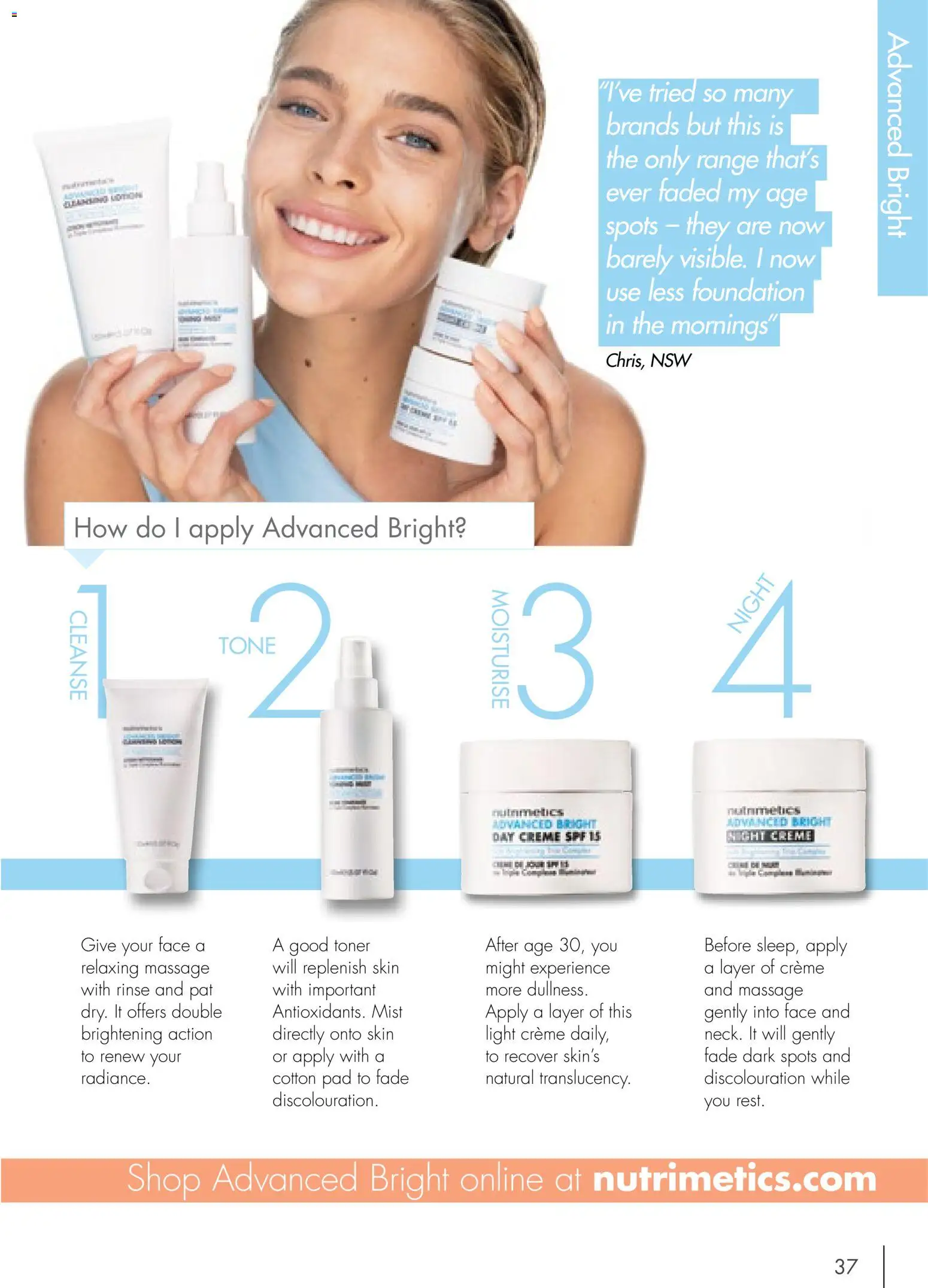 Nutrimetics catalogue - valid from 01/09/2026 | Page: 37 | Products: Light, Foundation, Toner