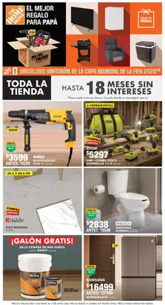 Vista previa de Home Depot catálogo, nuevo folleto de la tienda, válido en México a partir del 14.05.2026