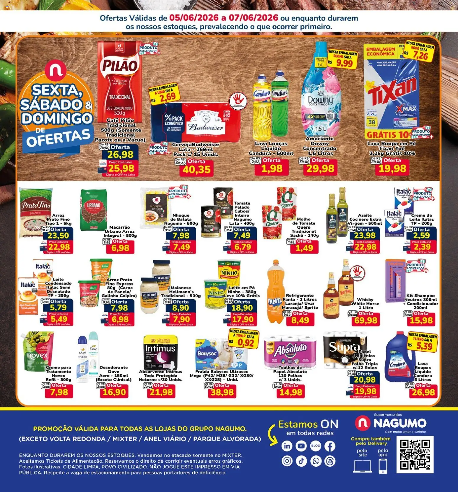 Nagumo Folheto - válido de 05.06.2026 | Página: 2 | Produtos: Fanta, Café, Café pilão, Maionese