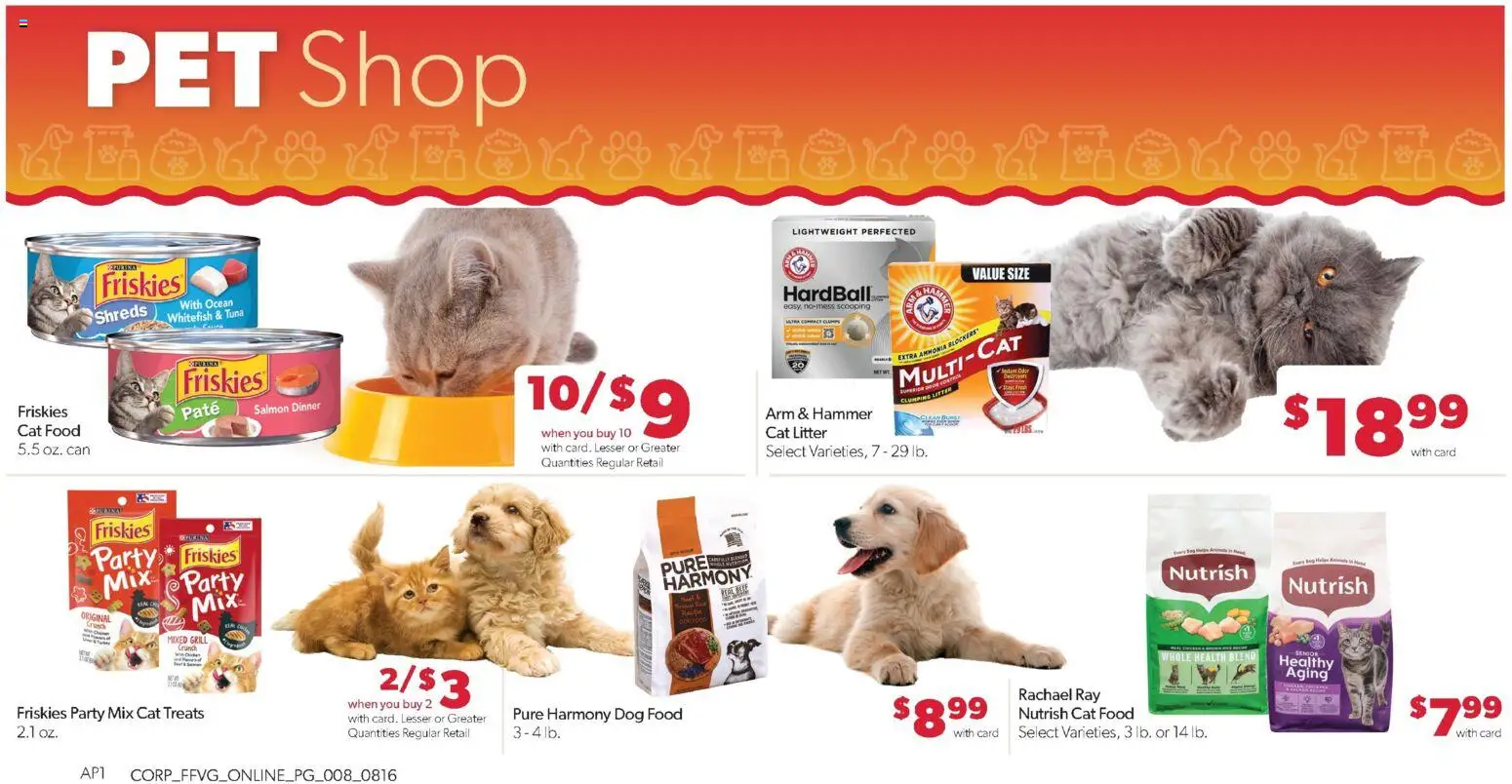 Family Fare Weekly Ad - valid from 08/16/2026 | Page: 14 | Products: Dog Food, Hammer, Salmon, Grill