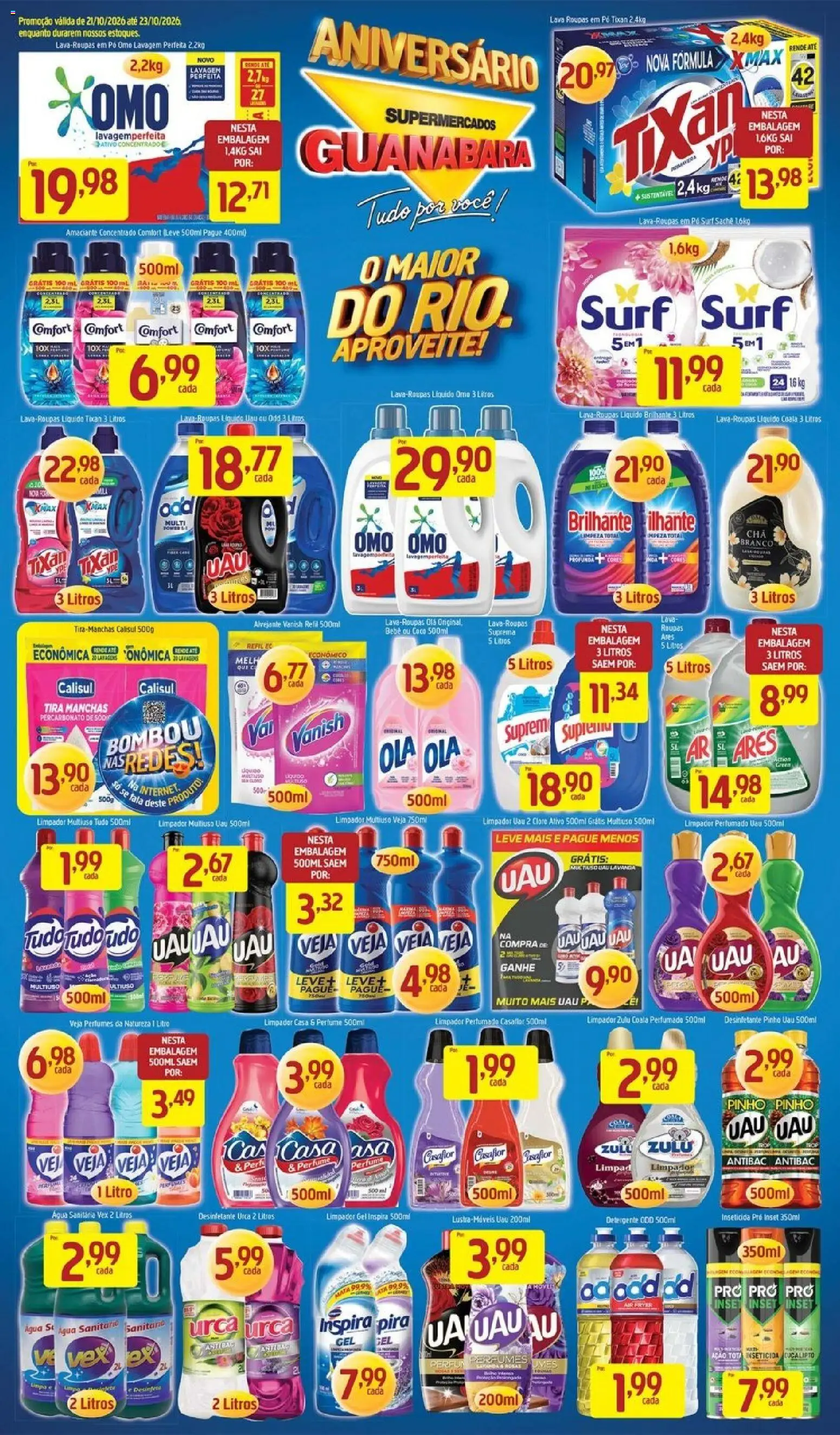 Supermercados Guanabara Folheto - válido de 21/10/2026 | Página: 12
