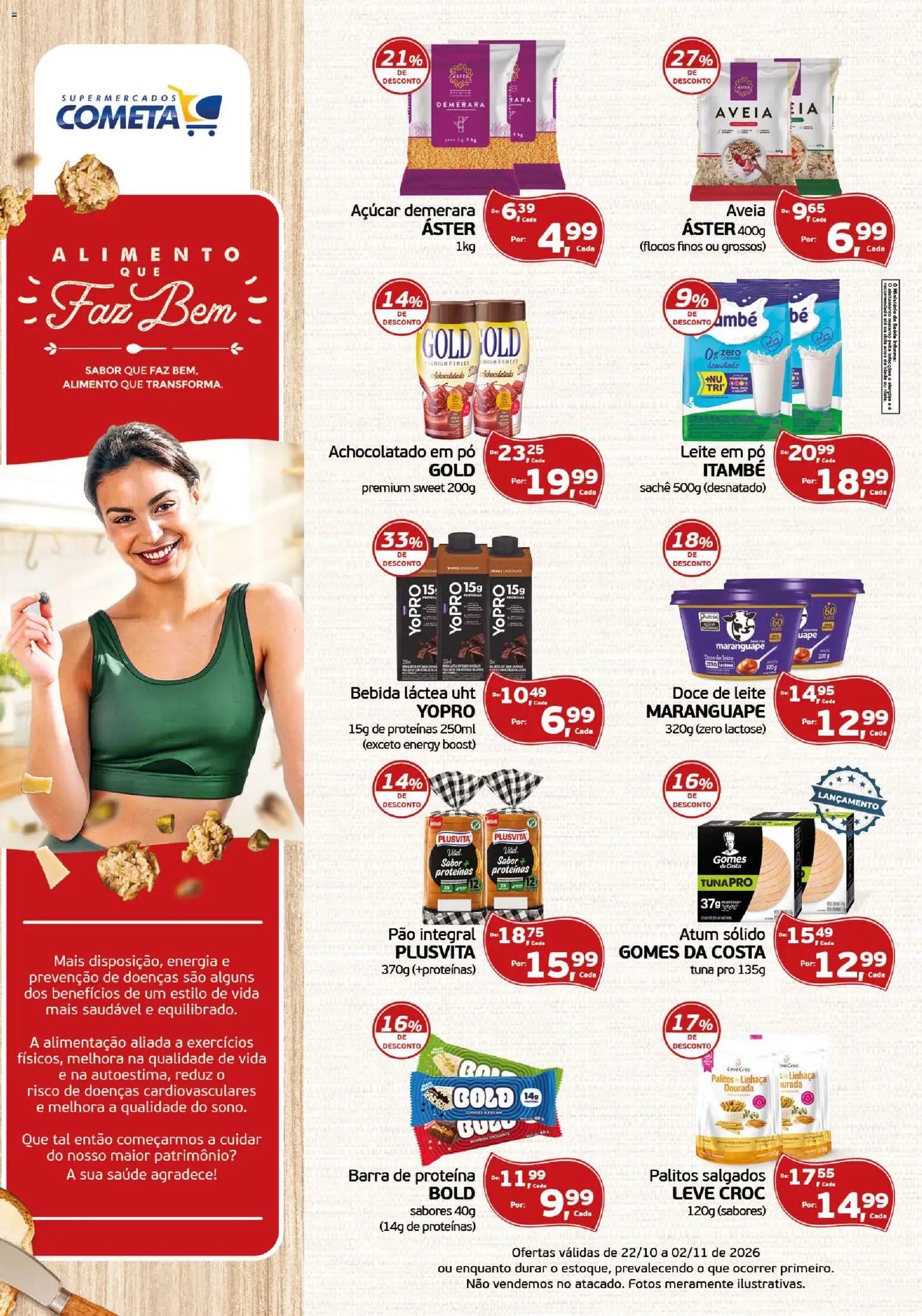 Cometa Supermercados Folheto - válido de 22/11/2026 | Página: 1