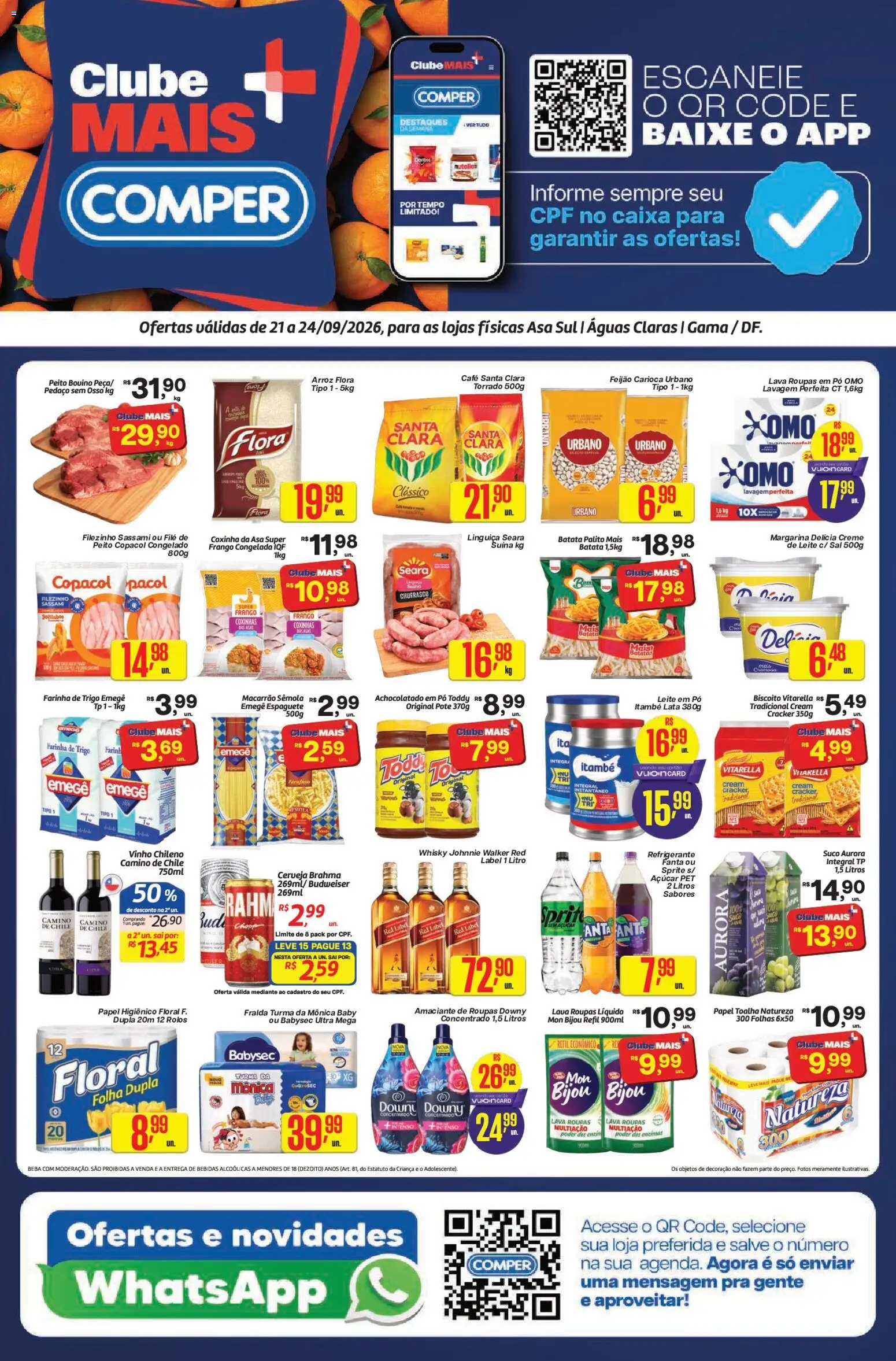 Comper Segunda-feira 21 Setembro Ofertas Top