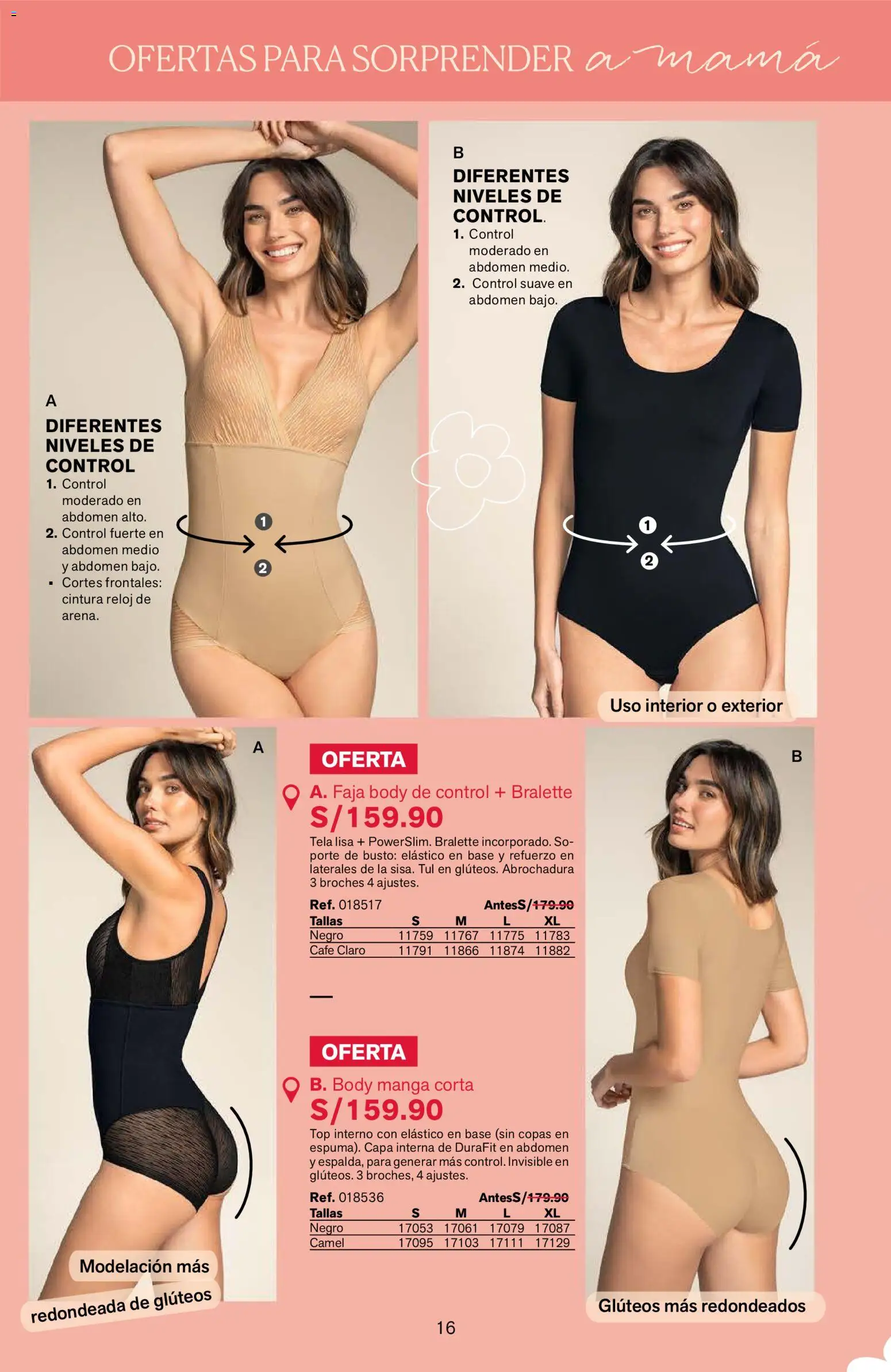 Catálogo Leonisa válido desde 07/04/2026 | Página: 16 | Productos: Café, Reloj