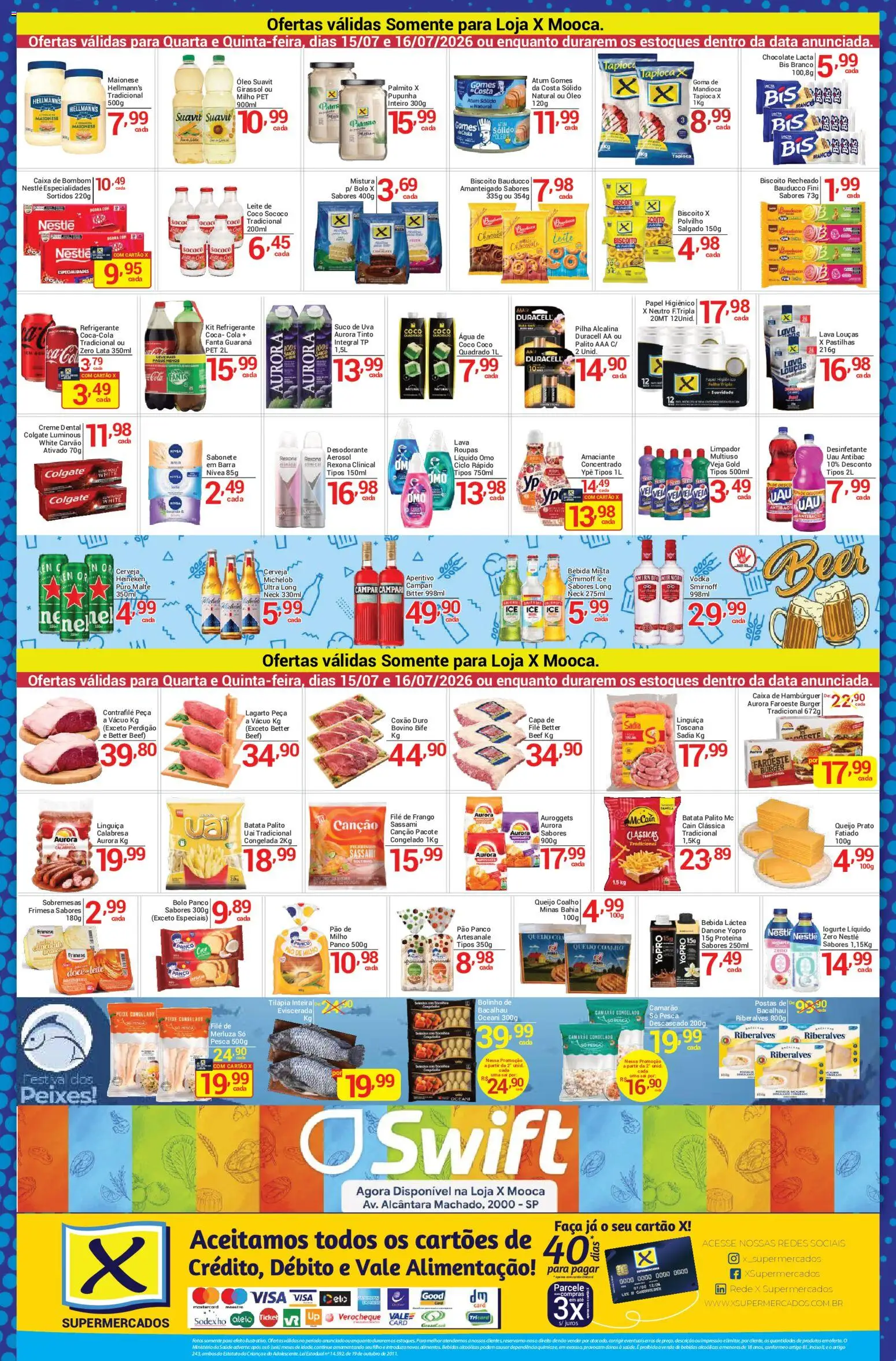 X Supermercados Folheto - válido de 15/07/2026 | Página: 2