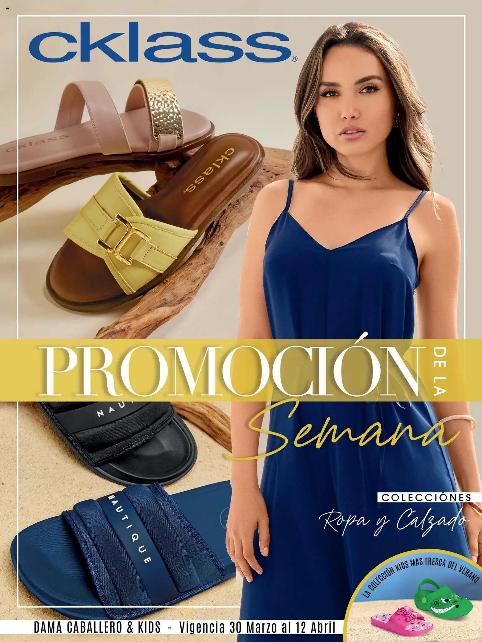 Nuevas ofertas de Cklass válidas en toda la República Mexicana desde el 30.03.2026. ¡Encuentra las mejores ofertas en Cklass catálogo Promo semanal! | Página: 1 | Productos: Ropa