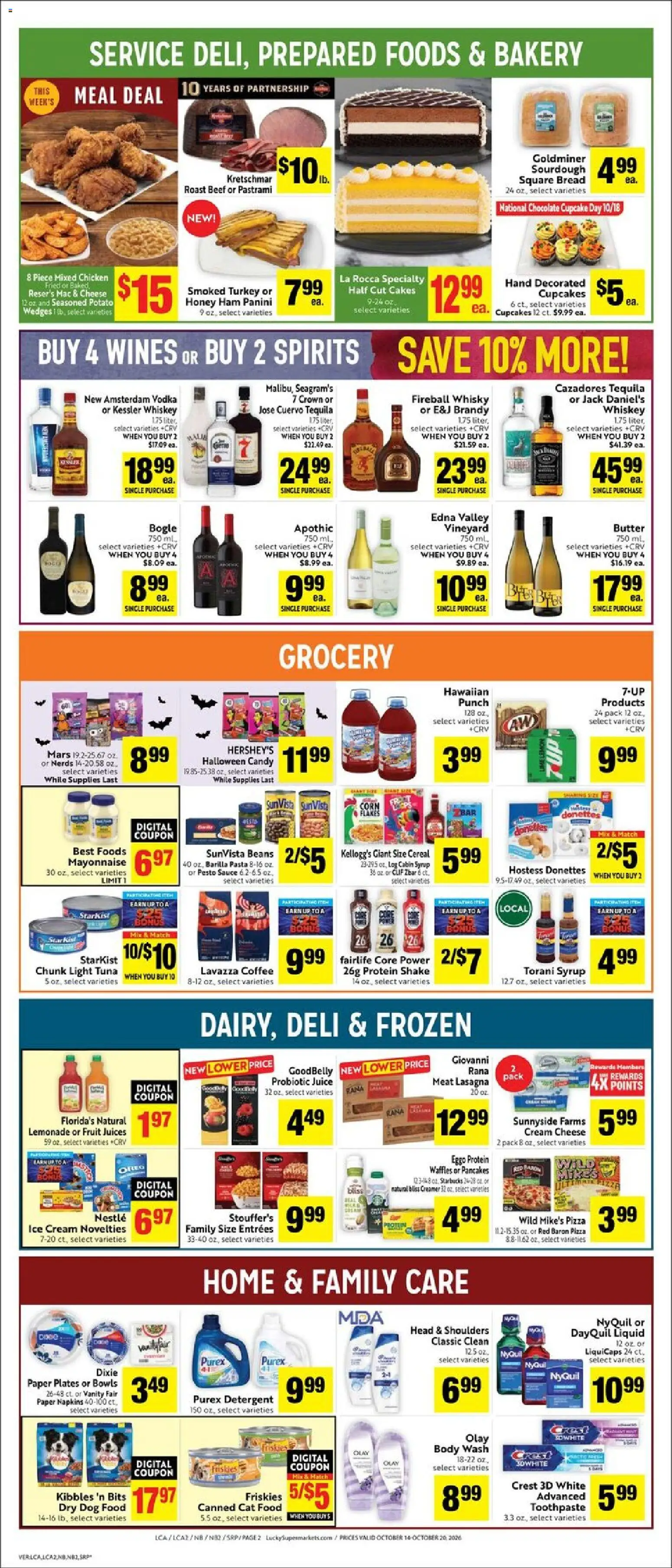 Lucky Supermarkets Weekly Ad - valid from 10/14/2026 | Page: 2