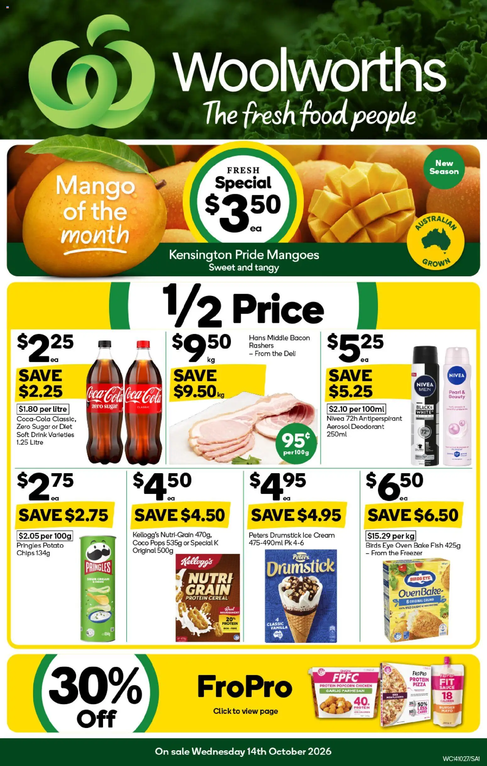 Woolworths catalogue - valid from 14/10/2026 | Page: 1