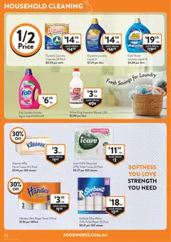 Preview of Foodworks catalogue NSW - valid from 16/09/2026 | Page: 32 | Products: Aloe vera, Capsules, Socks, Vitamin