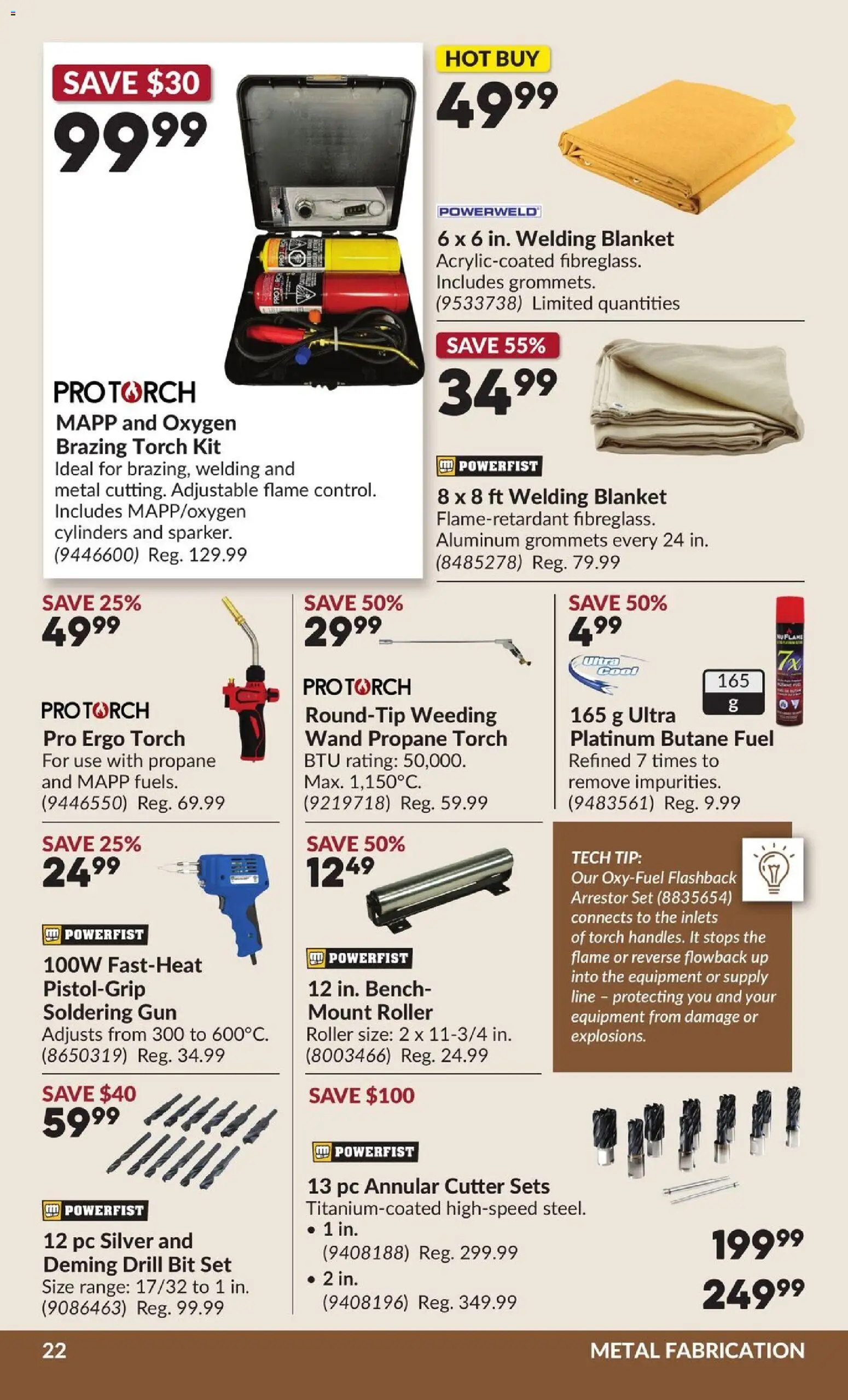 Princess Auto flyer valid from Aug 25, 2026 | Page: 23 | Products: PC, Cutter, Blanket