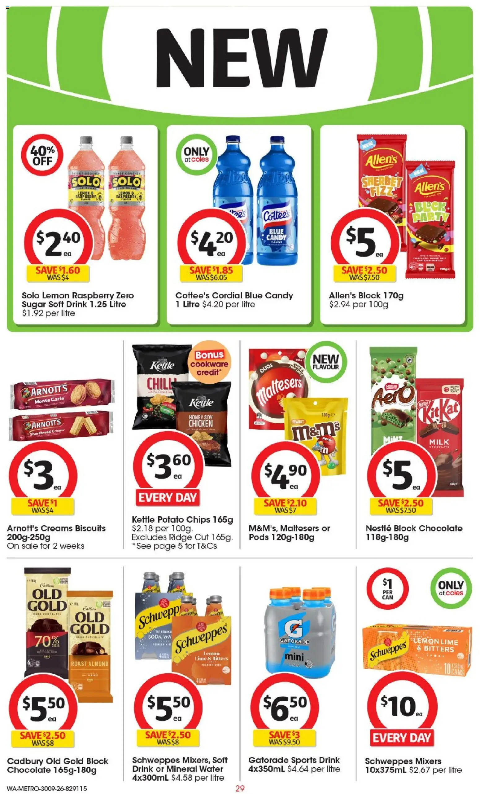 Coles catalogue - valid from 30/09/2026 | Page: 29 | Products: Food, Window, Pumpkin, Halloween decorations