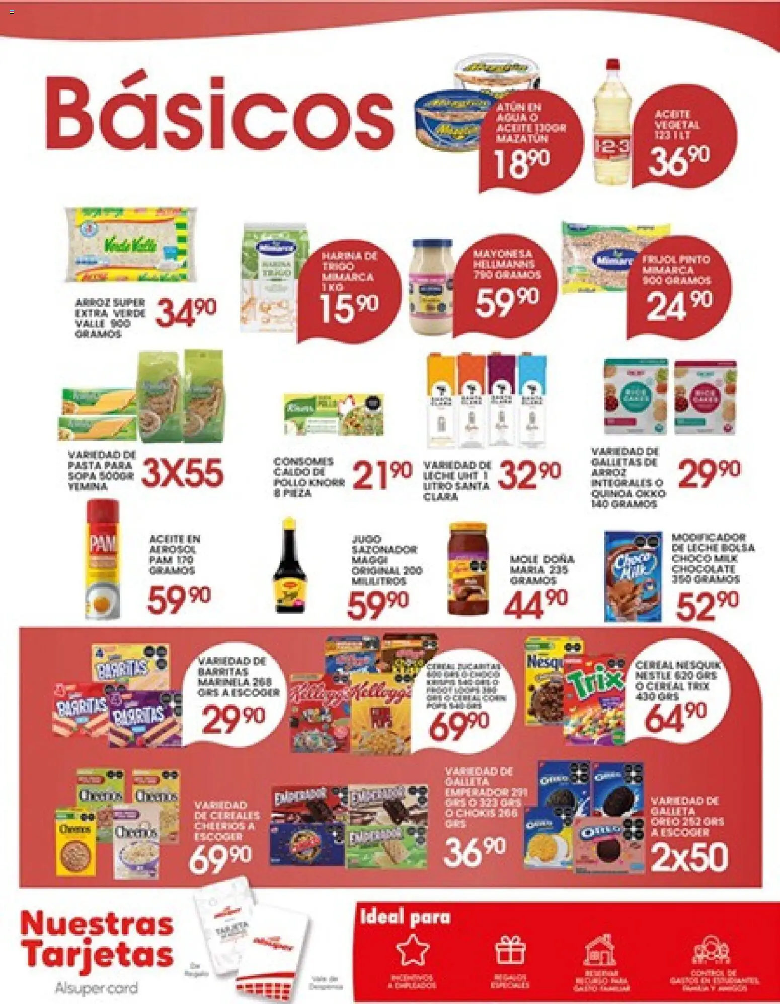 Nuevas ofertas de Alsuper válidas en toda la República Mexicana desde el 14/04/2026. ¡Encuentra las mejores ofertas en Alsuper folleto Casas Grandes! | Página: 6 | Productos: Sopa, Aceite, Arroz, Galletas