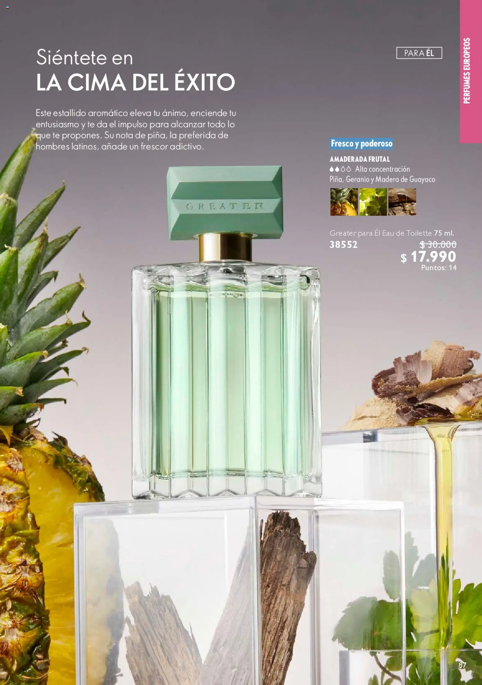Oriflame Catálogo │ válido desde el 09.05.2026 | Página: 89 | Productos: Eau de toilette, Té