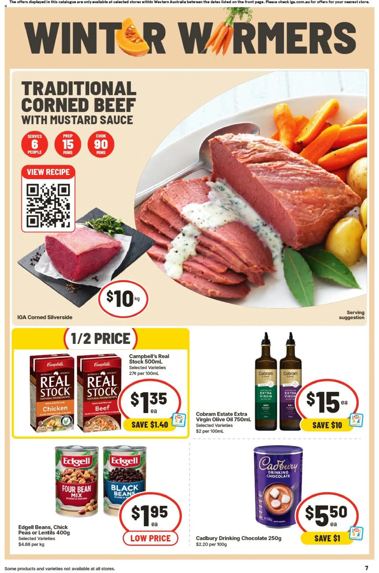 IGA catalogue - valid from 12/08/2026 | Page: 8 | Products: Lentils, Mustard, Beef, Sauce