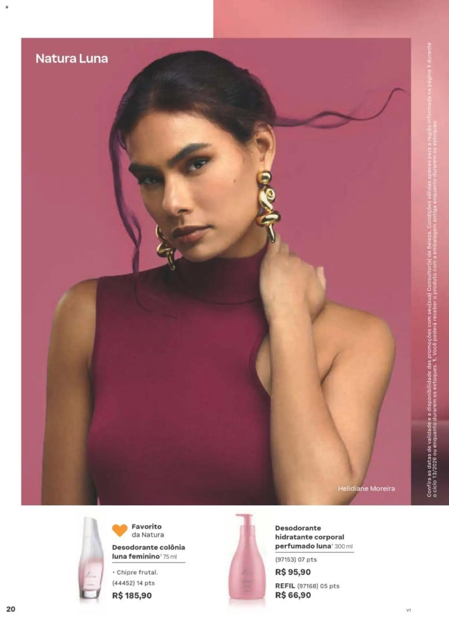 Natura Folheto - válido de 10/08/2026 | Página: 21 | Produtos: Hidratante corporal, Desodorante