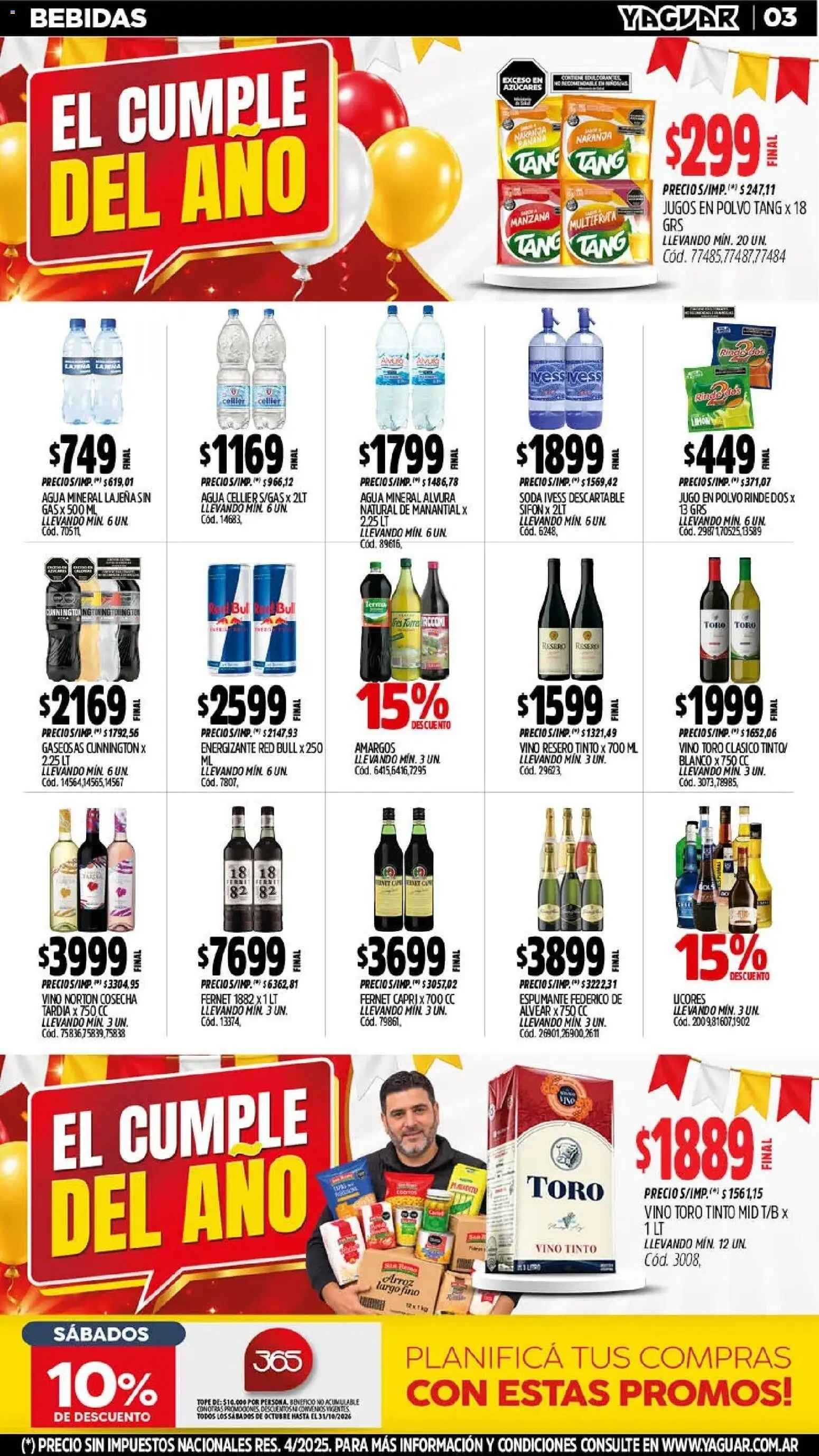 Yaguar - Oferta Semanal General Roca │ válido desde el 19/10/2026 | Página: 4