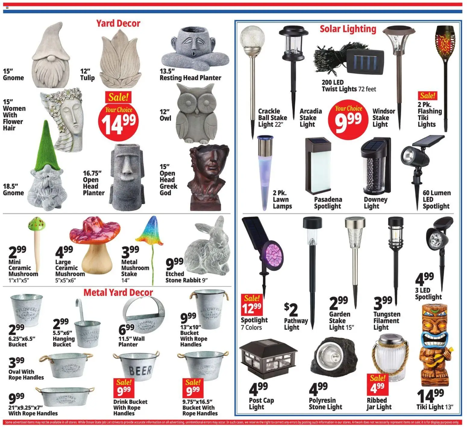 Ocean State Job Lot Weekly Ad - valid from 07/02/2026 | Page: 13 | Products: Beer, Cap, Filament