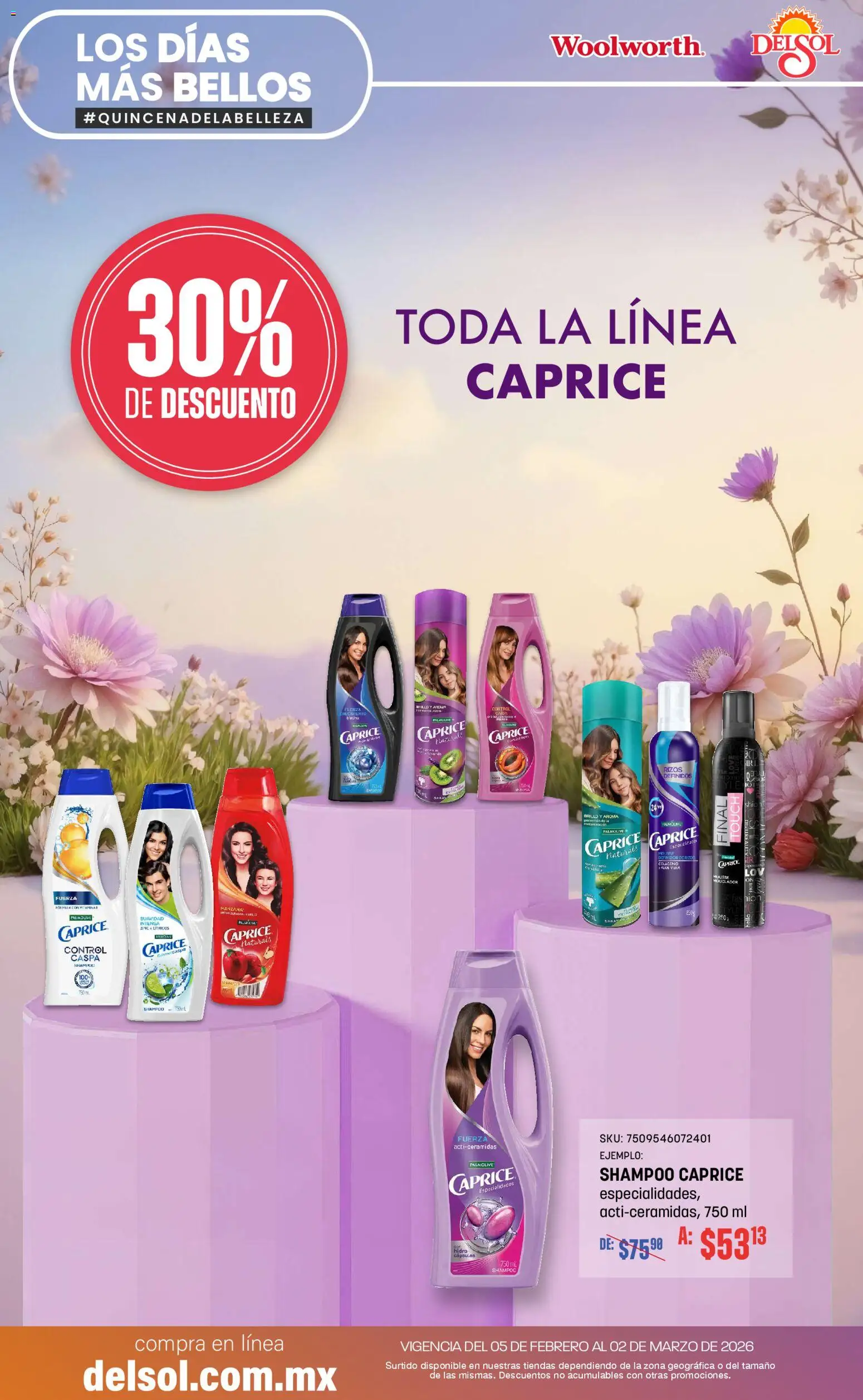 Nuevas ofertas de Del Sol y Woolworth válidas en toda la República Mexicana desde el 05/02/2026. ¡Encuentra las mejores ofertas en Del Sol y Woolworth catálogo! | Página: 2 | Productos: Manzana, Brillo