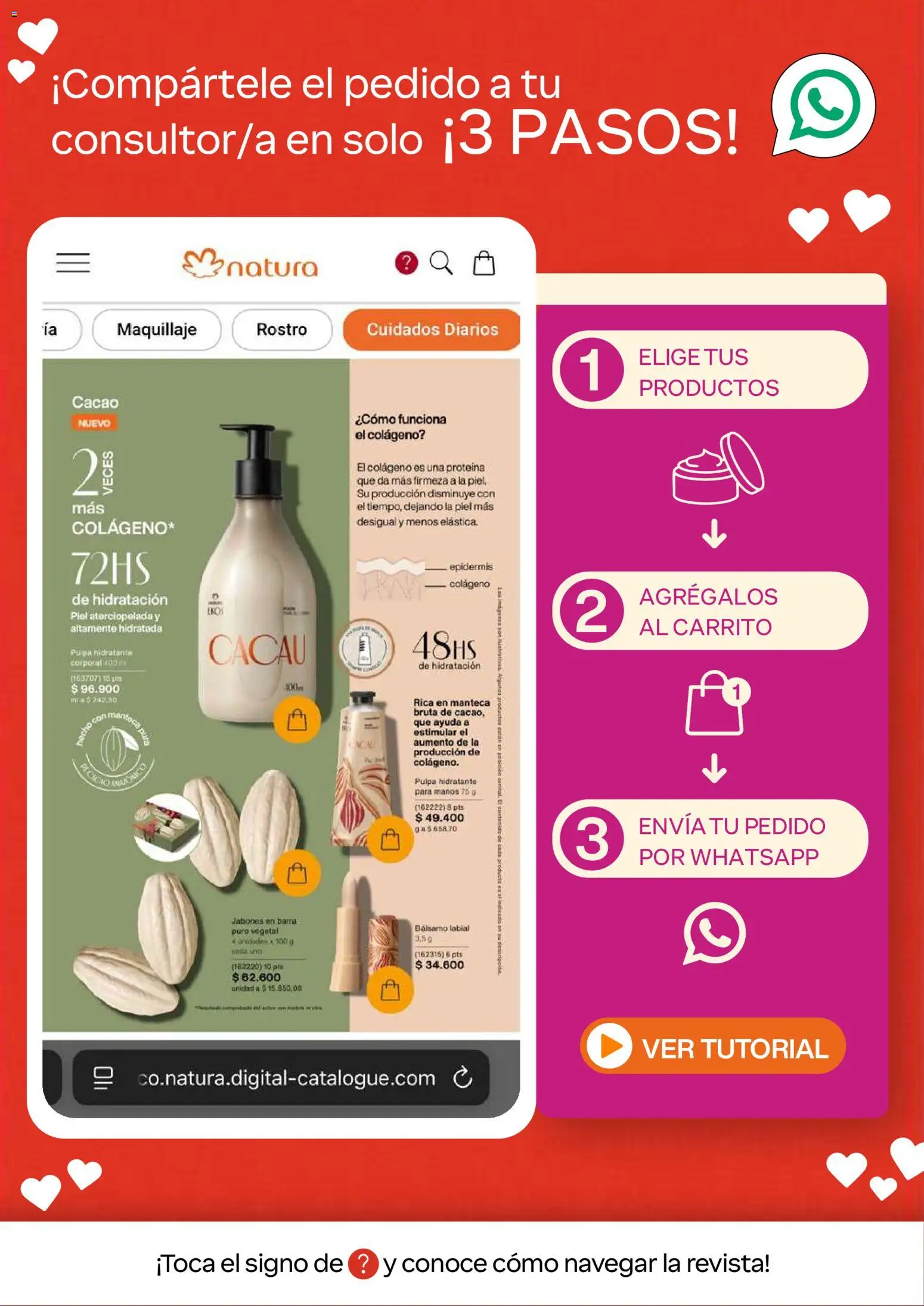 Natura revista - valida desde el 22/07/2026 | Página: 2 | Productos: Revista, Bálsamo, Maquillaje, Manteca