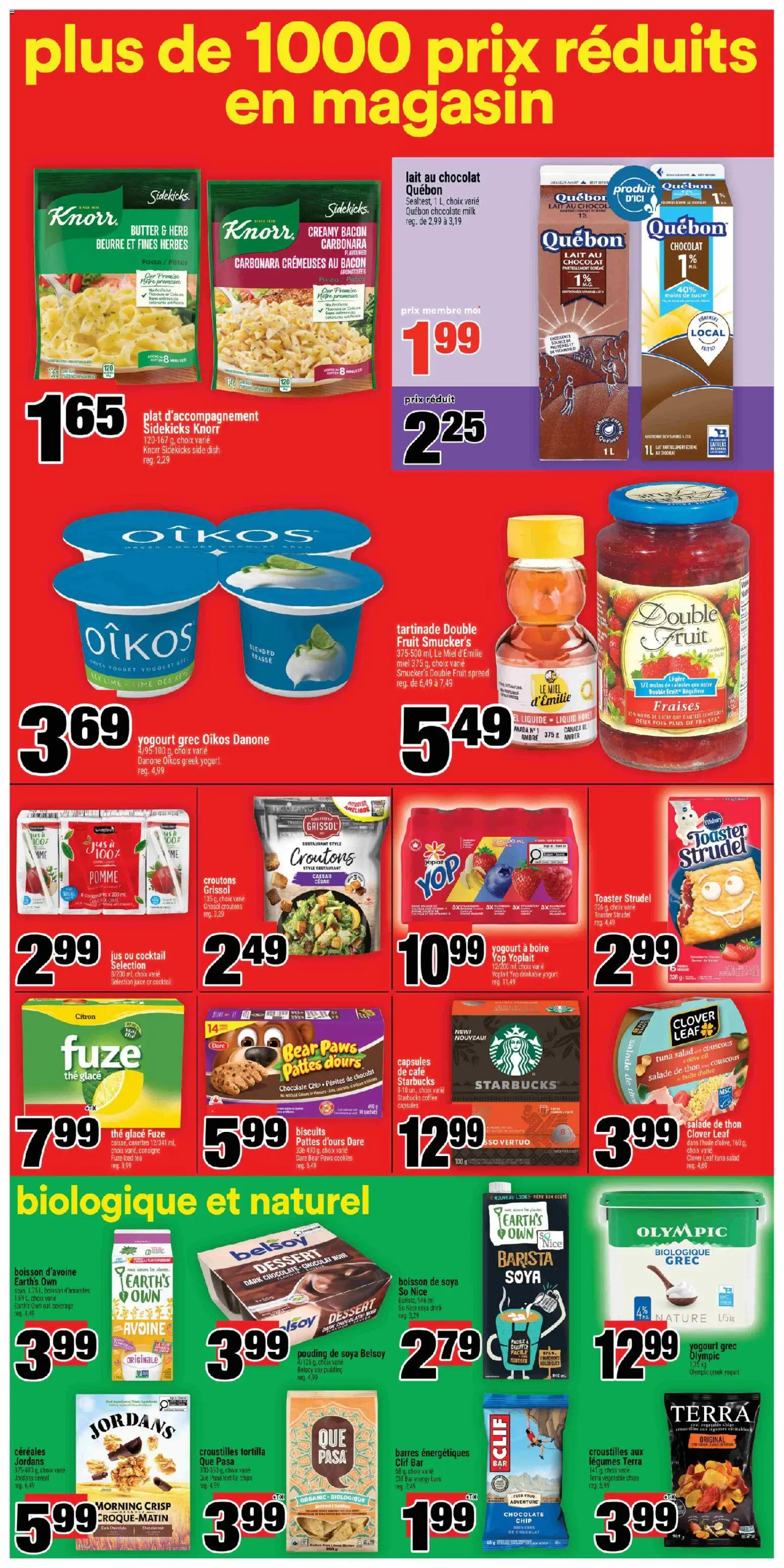 Super C flyer valid from Jul 16, 2026 | Page: 9 | Products: Iced tea, Milk, Oil, Juice
