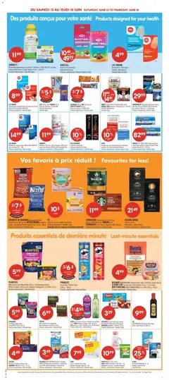 Preview of BRÜST Café protéiné / Protein Coffee ou/or MUSCLE MILK boissons / Beverages (4 x 330 mL), Café protéiné / Protein Coffee ou/or boissons / Beverages from shop Pharmaprix valid from 12.06.2026 | Page: 13