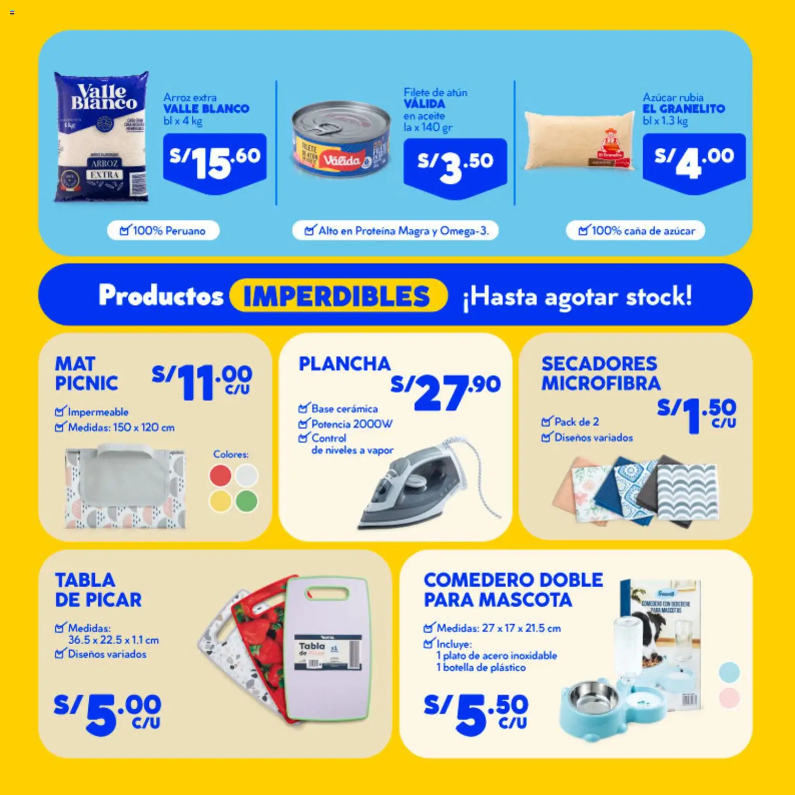 Catálogo Mass válido desde 15/09/2026 | Página: 5 | Productos: Atún, Filete de atún, Arroz, Proteína