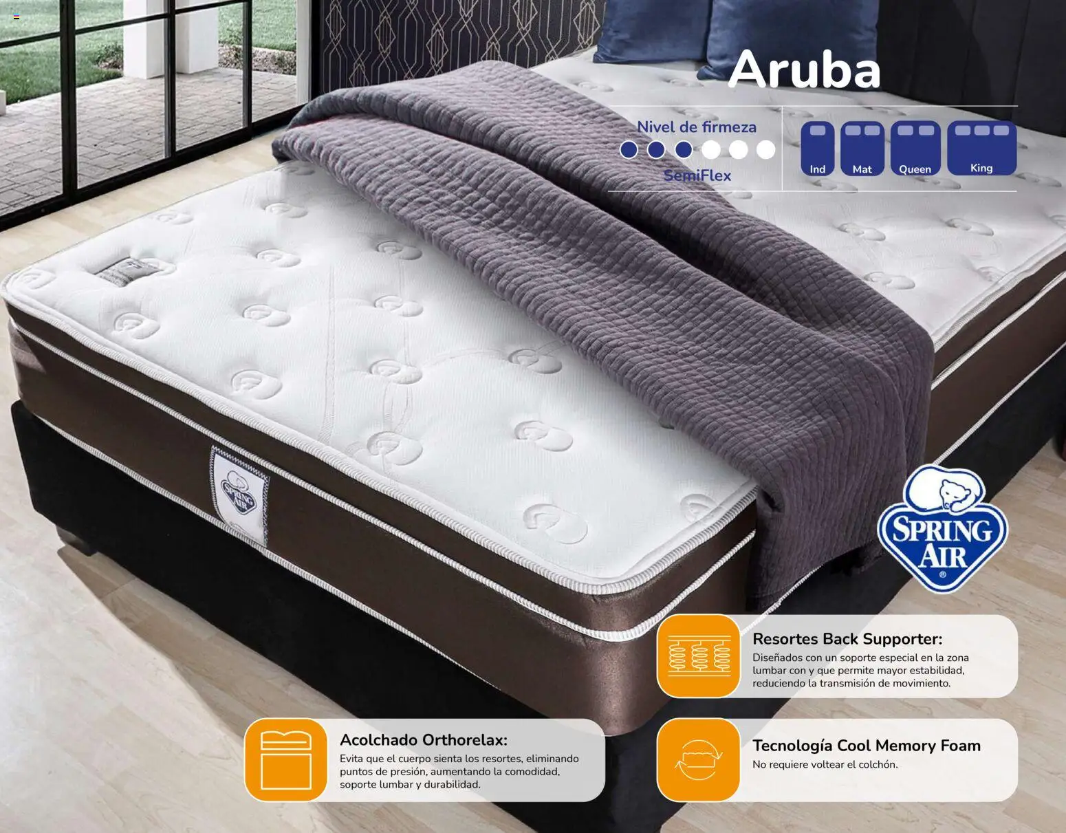 Nuevas ofertas de Muebles Dico válidas en toda la República Mexicana desde el 01.05.2026. ¡Encuentra las mejores ofertas en Muebles Dico catálogo Colchones! | Página: 20 | Productos: Acolchado
