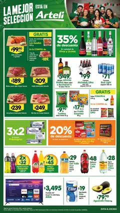 Vista previa de Arteli folleto Valles, nuevo folleto de la tienda, válido en México a partir del 18.06.2026
