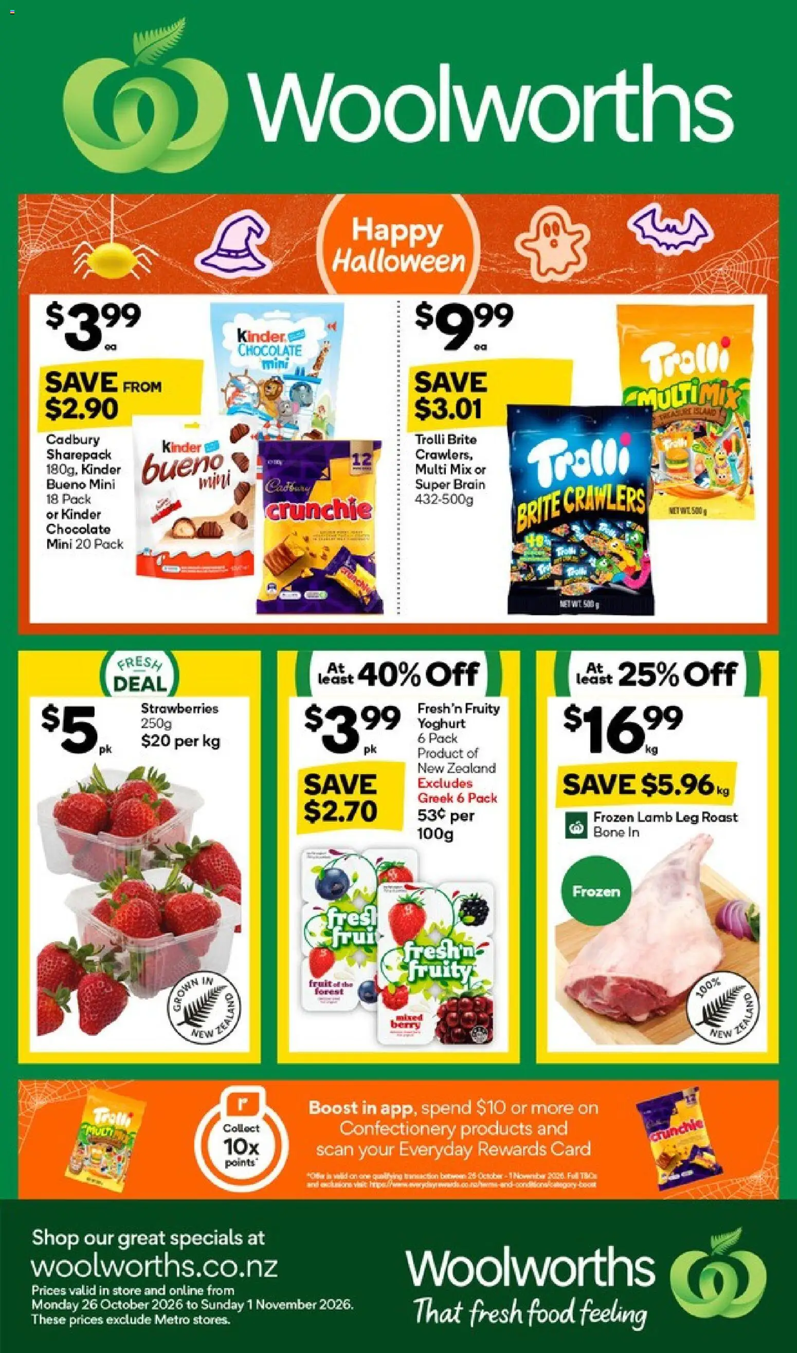 Woolworths catalogue from 26 Oct 2026 | Page: 1