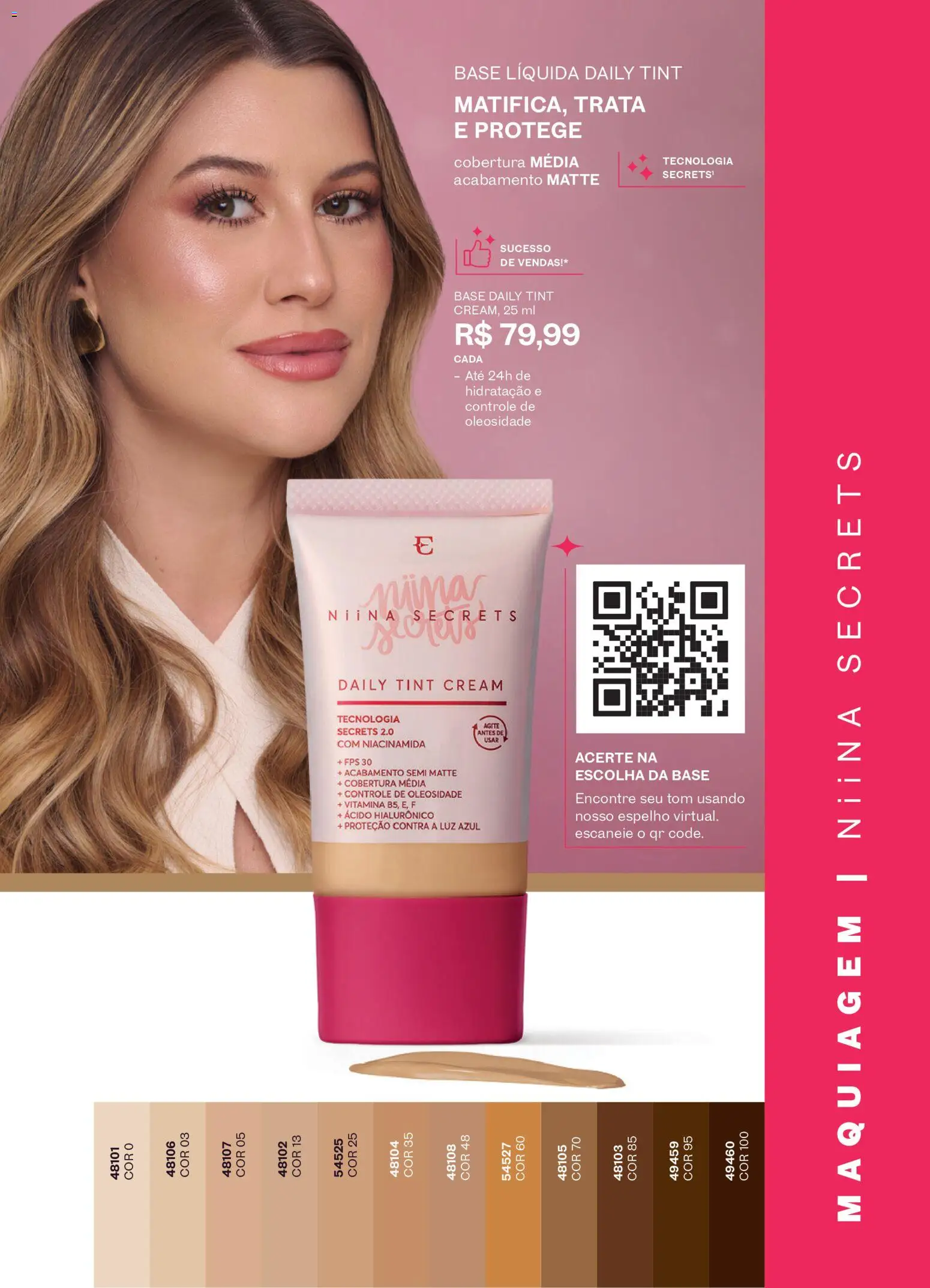 Eudora Folheto - válido de 16/09/2026 | Página: 82 | Produtos: Maquiagem, Espelho, Base