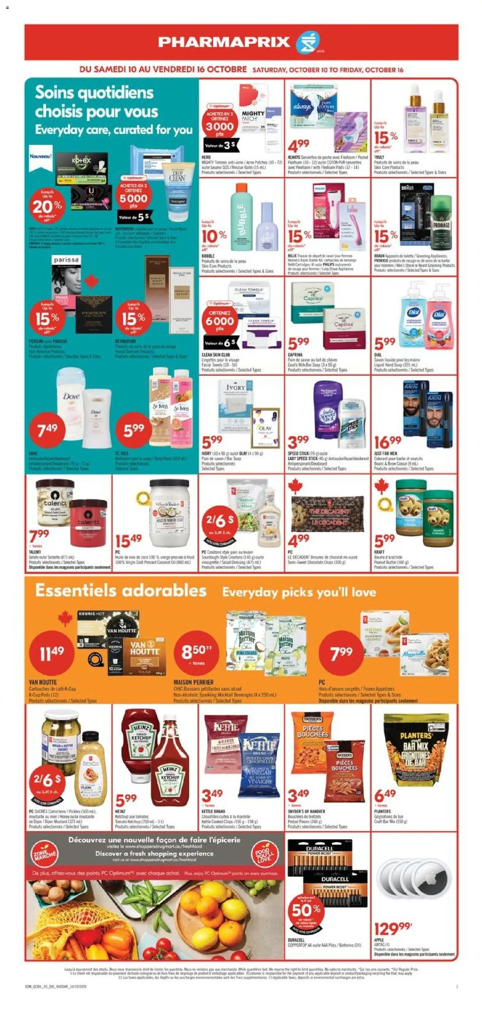 Pharmaprix flyer valid from Oct 10, 2026 | Page: 20
