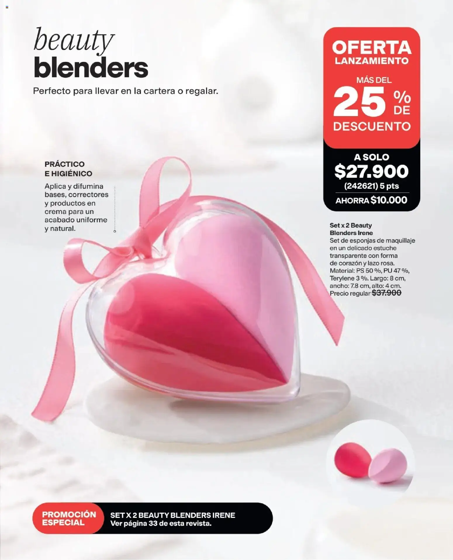 Avon revista - valida desde el 16/08/2026 | Página: 163 | Productos: Estuche, Crema, Esponjas, Cartera