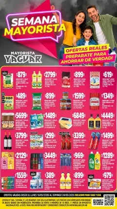 Vista previa Yaguar catálogo válido desde el 18.05.2026