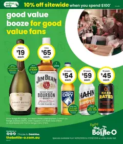Preview of The Bottle-O catalogue ABBOTSBURY - valid from 14/09/2026